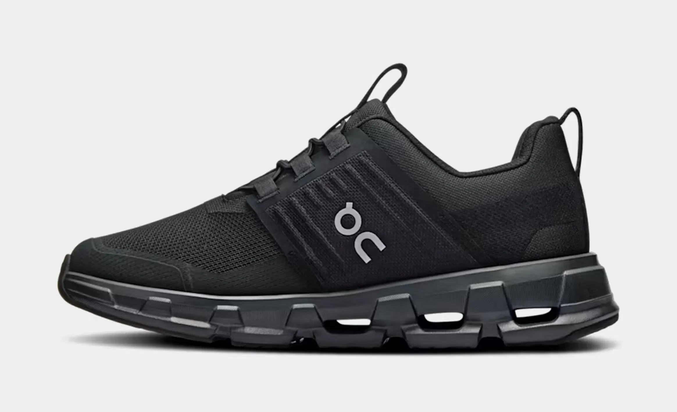 On Running Cloudswift Preschool Running Shoes (All Black)