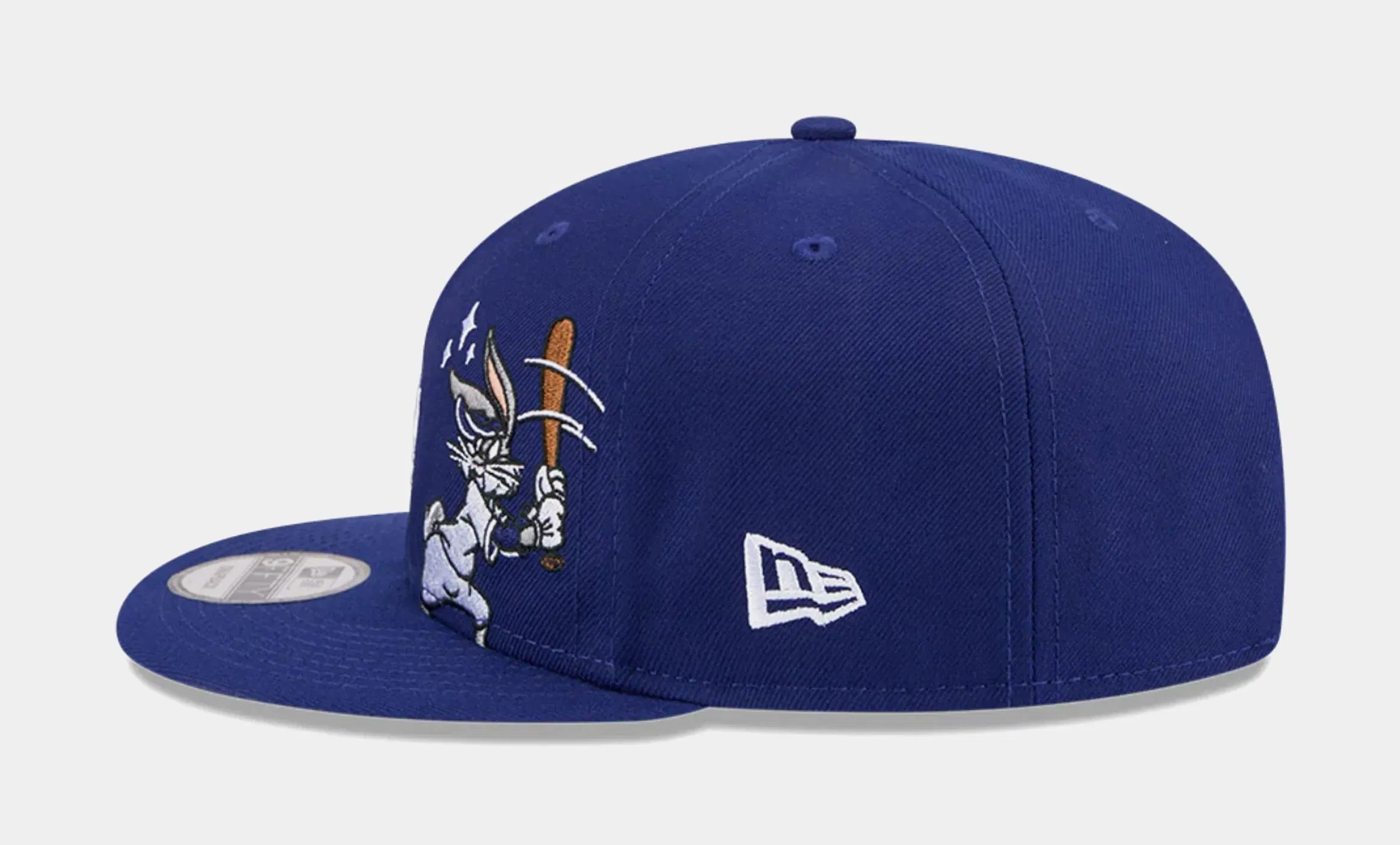 New Era Los Angeles Dodgers x Looney Tunes Bugs 9Fifty Snapback Mens Hat (Navy/White)