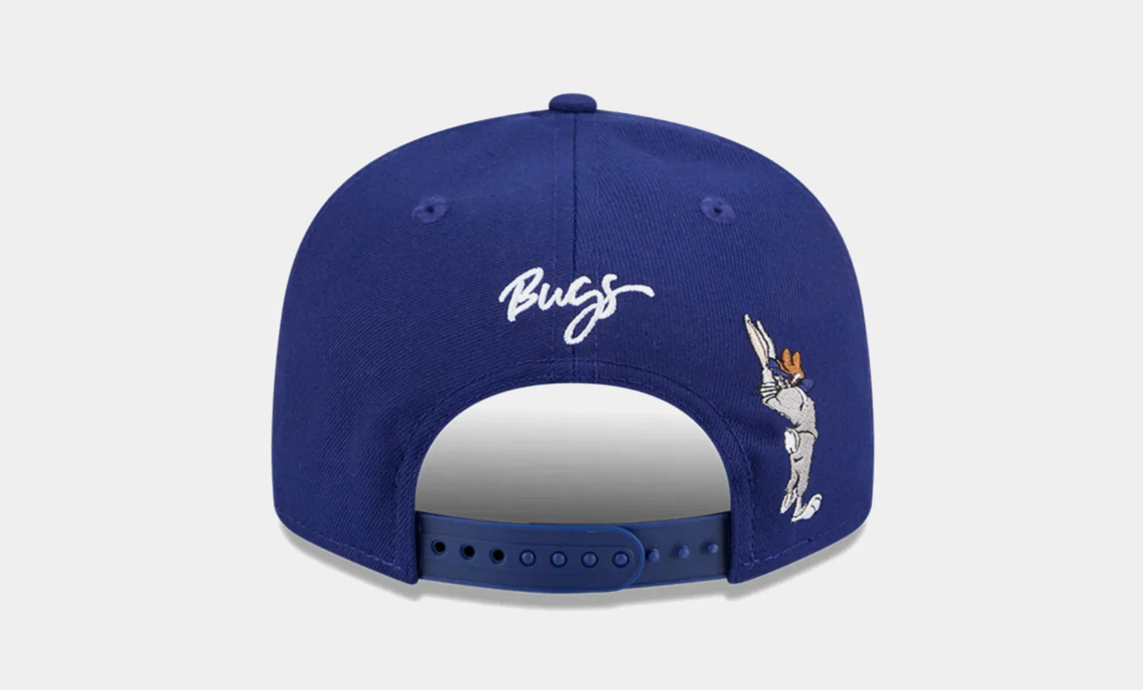 New Era Los Angeles Dodgers x Looney Tunes Bugs 9Fifty Snapback Mens Hat (Navy/White)