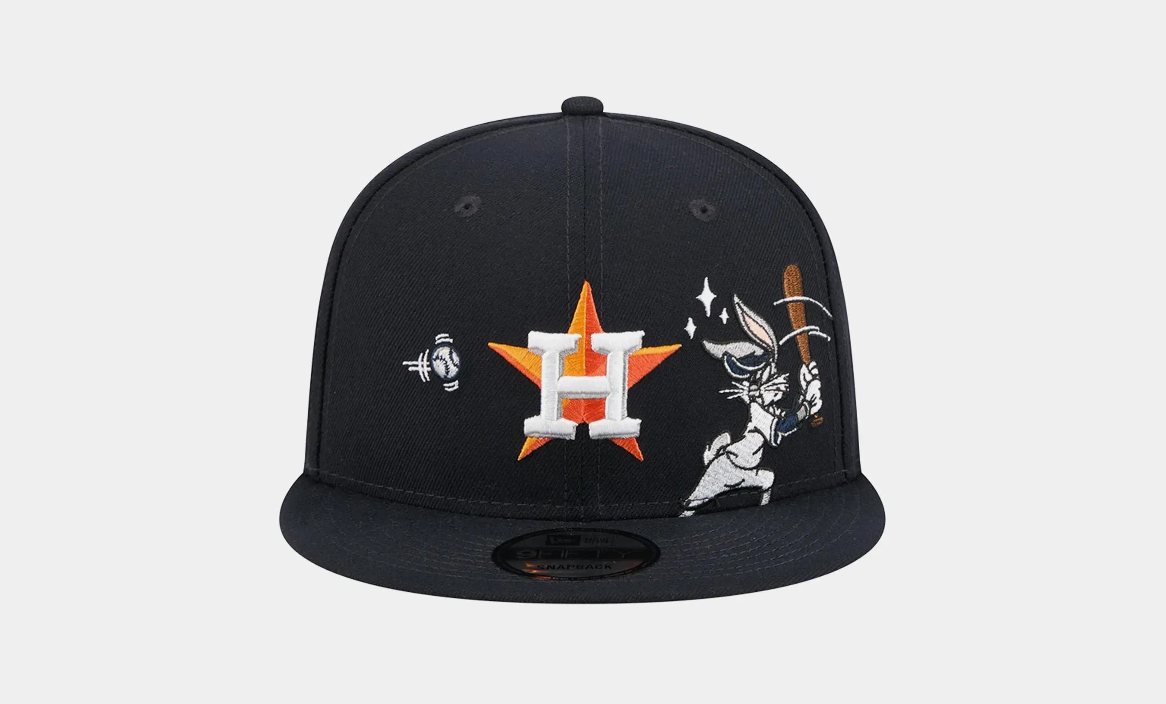 New Era Houston Astros x Looney Tunes Bugs 9Fifty Snapback Mens Hat (Navy/White)