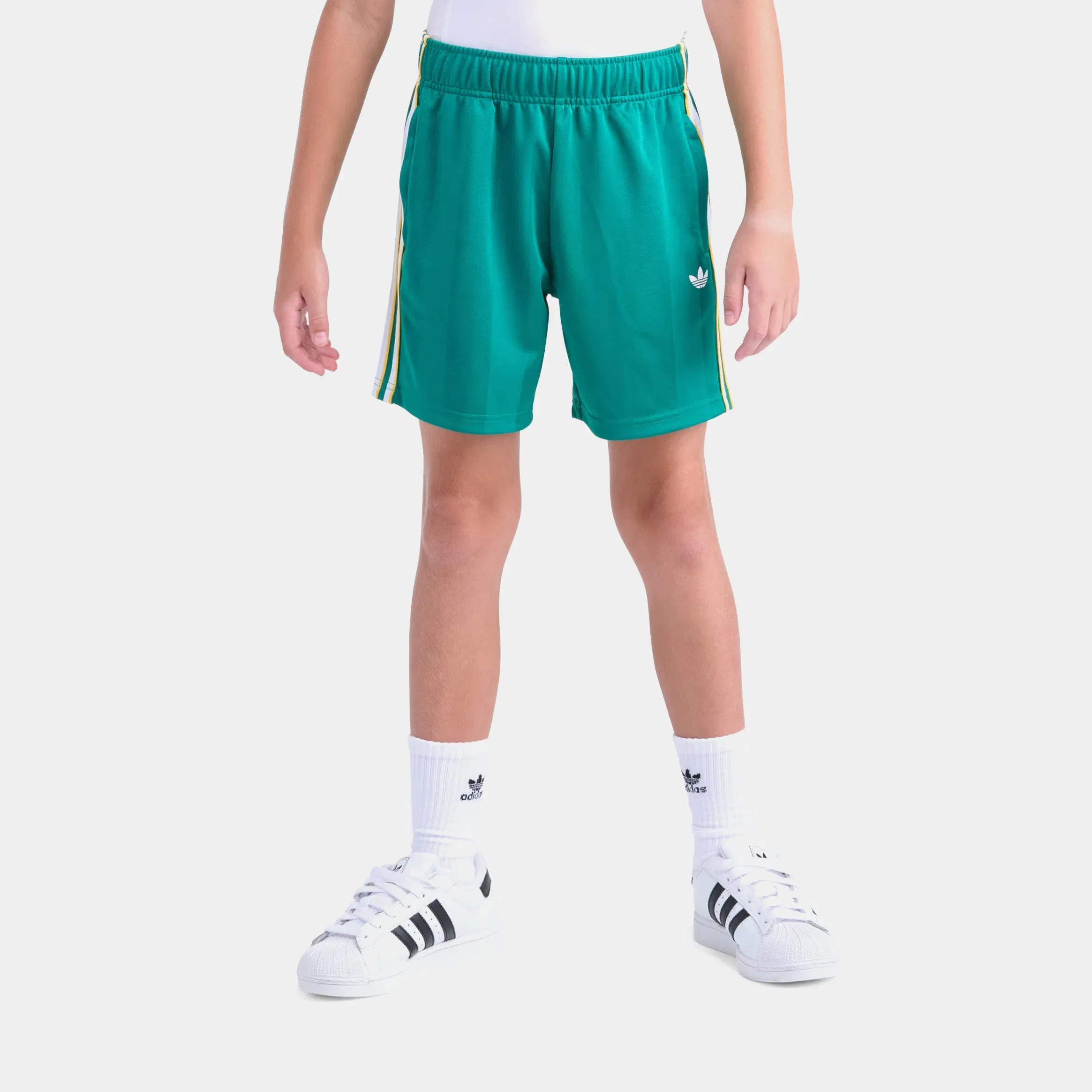 adidas Archieve Soccer Grade School Shorts (Real Green)