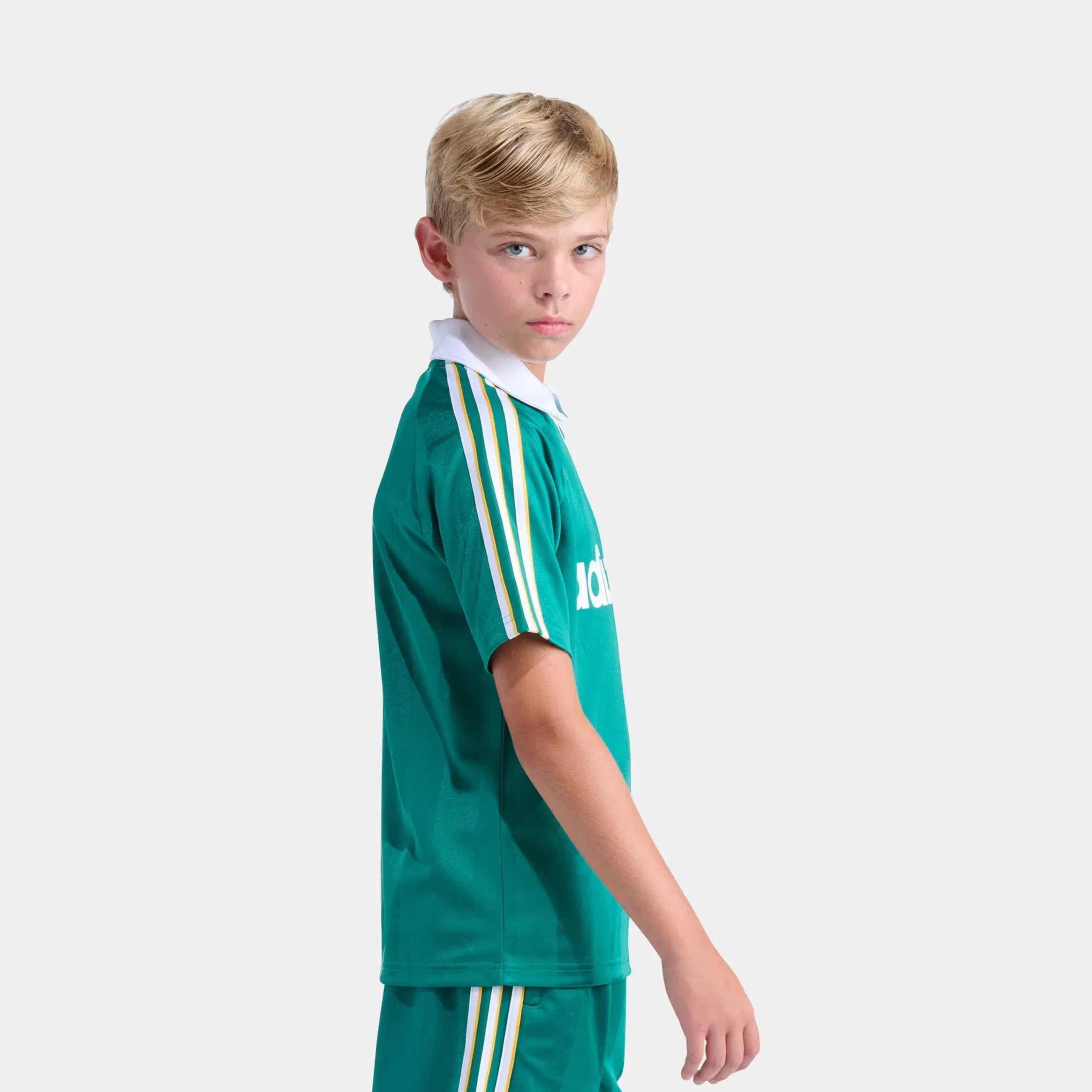 adidas Archive Grade School Jersey (Real Green)