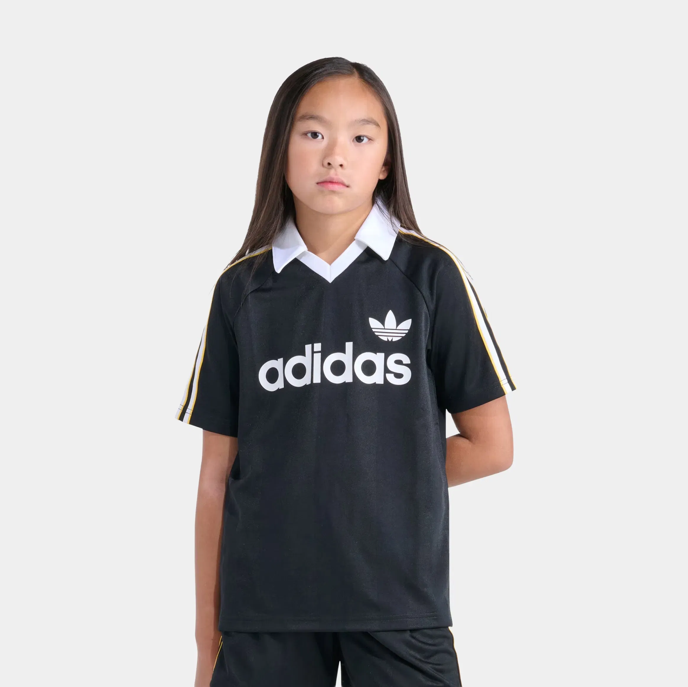 adidas Archive Grade School Jersey (Black)