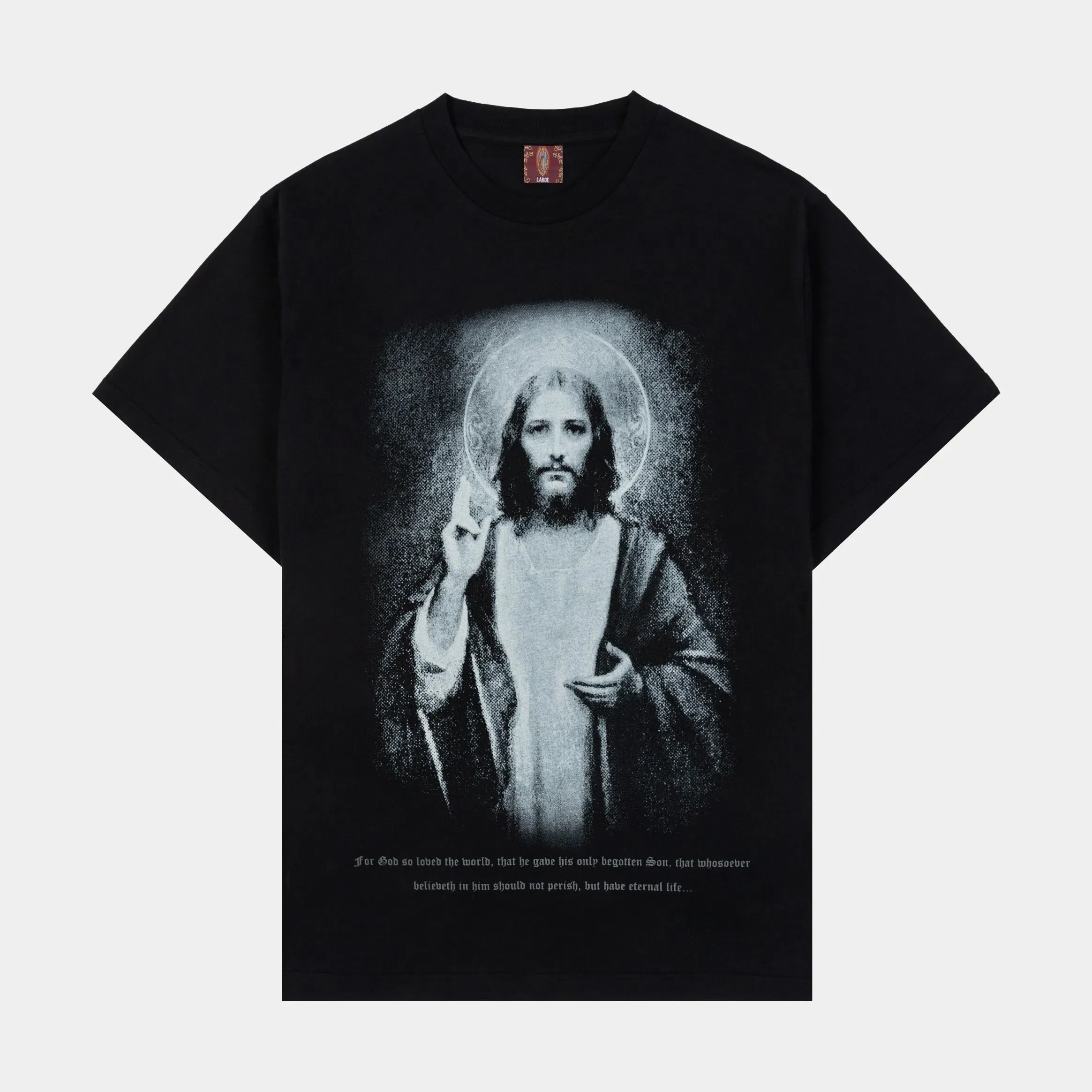 CTHDRL Eternal Life Mens Short Sleeve Shirt (Black)