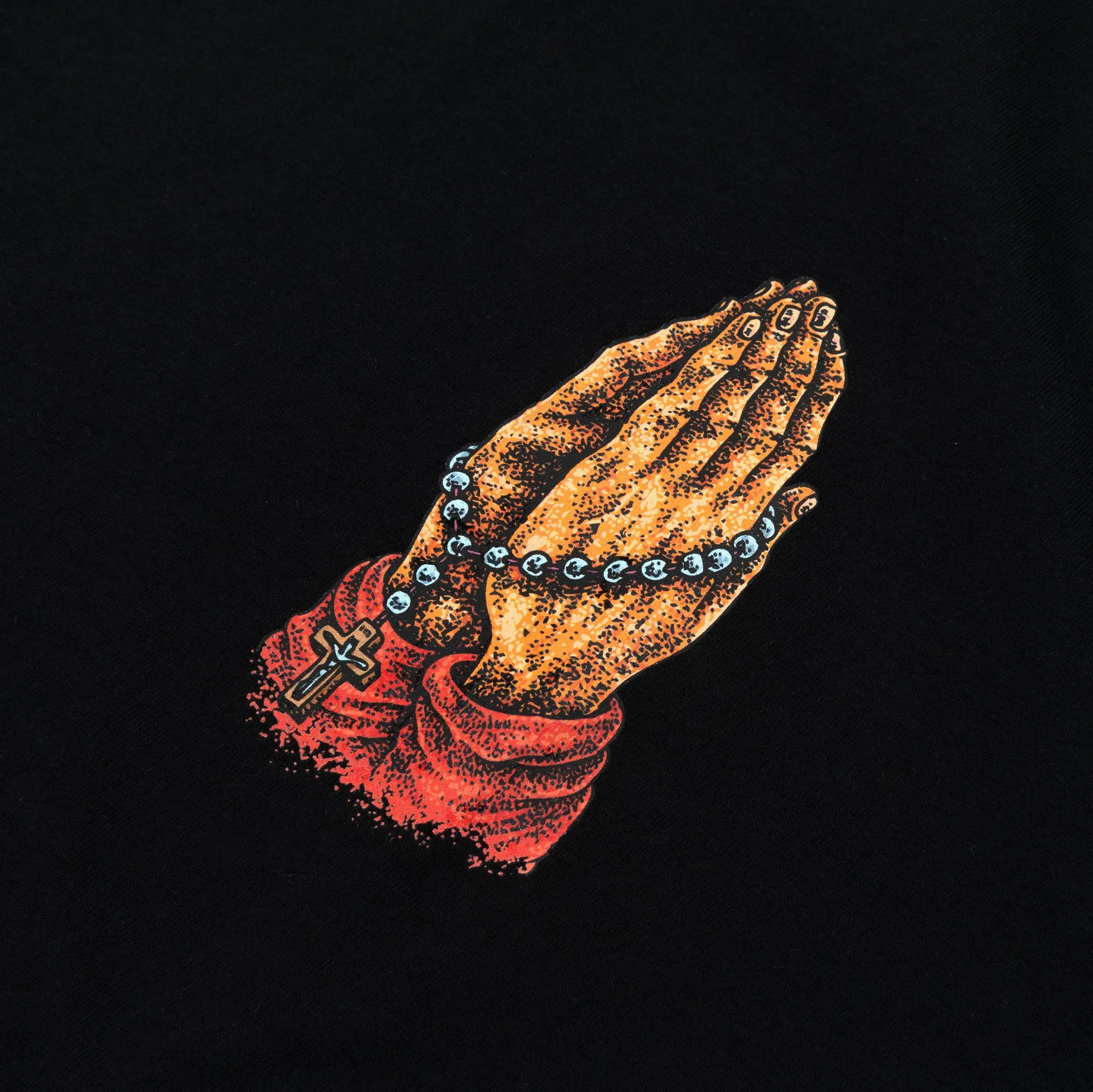 CTHDRL Forgive Me Mens Short Sleeve Shirt (Black/Red)