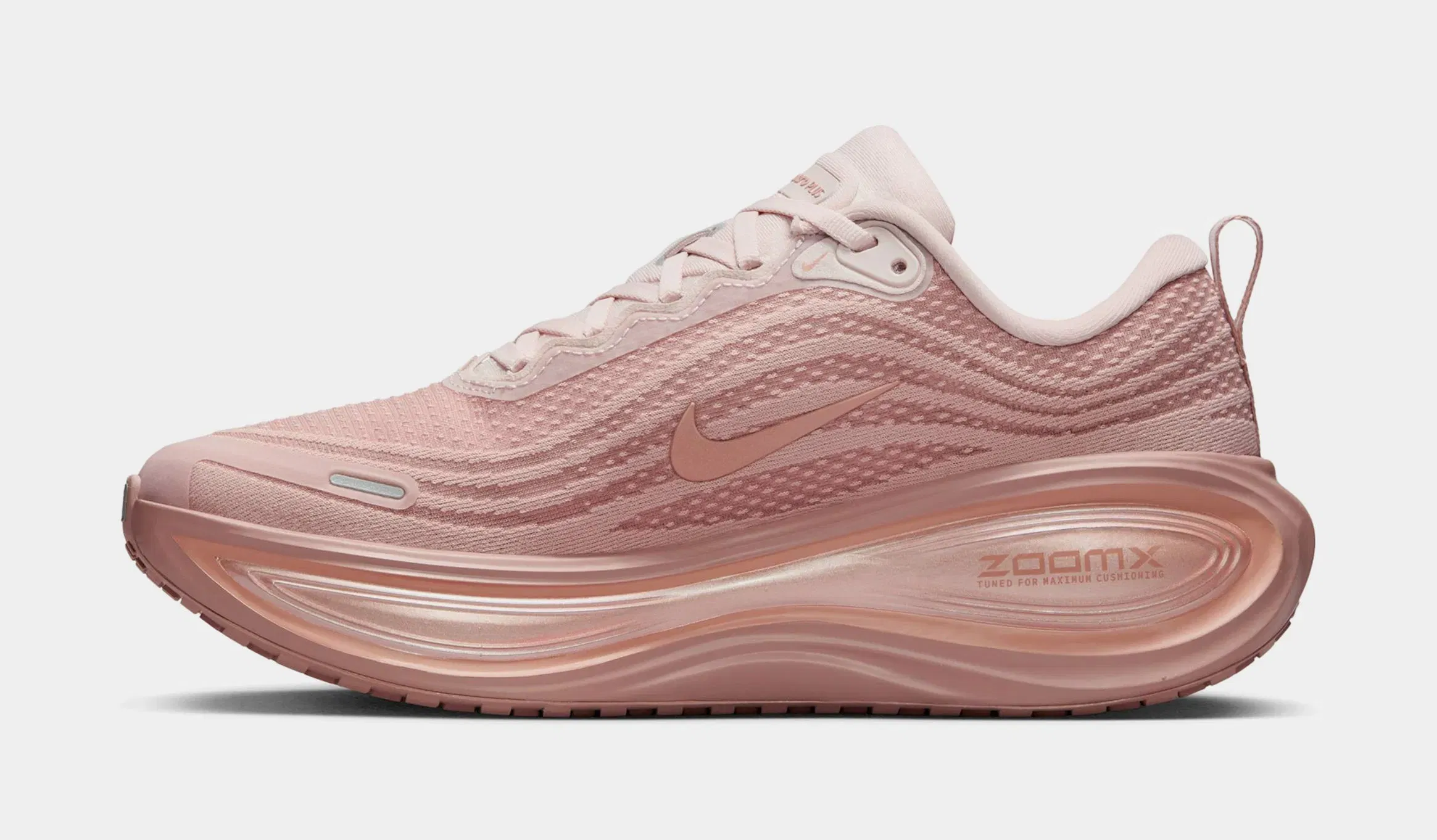 Nike Vomero Plus Womens Running Shoes (Dusted Clay/Pink)