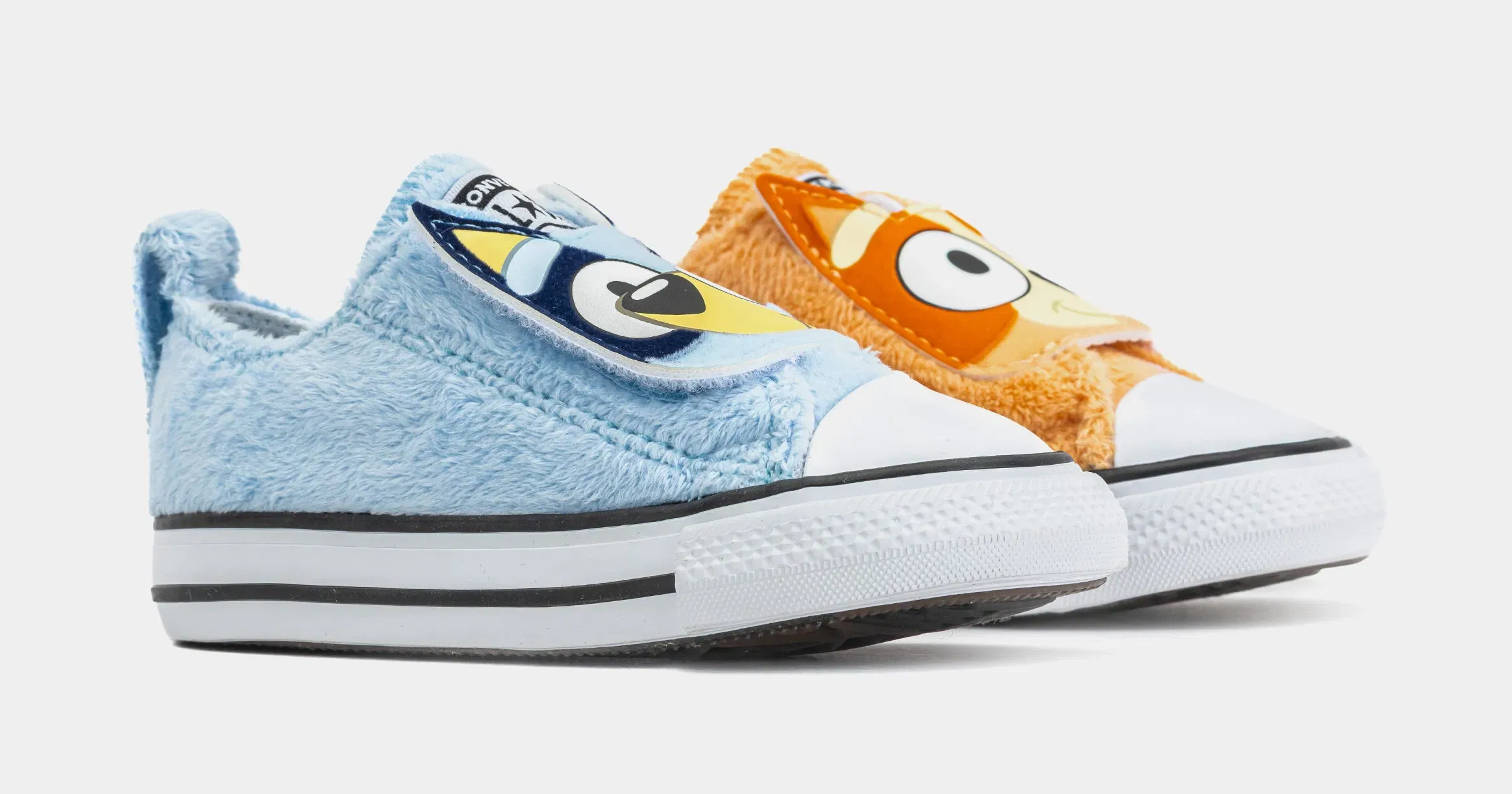Converse Chuck Taylor All Star Low Bluey Infant Toddler Lifestyle Shoes (Blue/Orange)