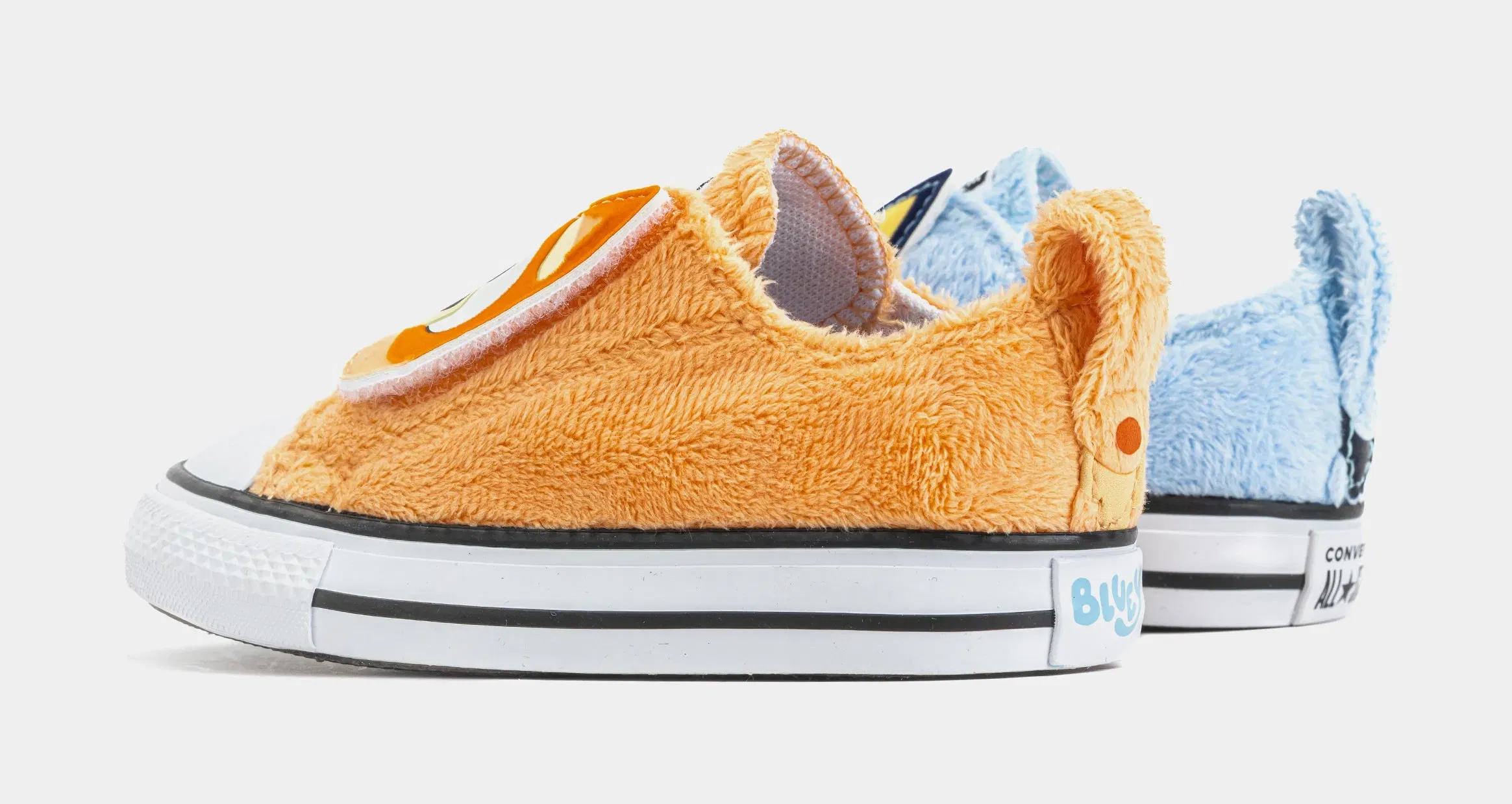 Converse Chuck Taylor All Star Low Bluey Infant Toddler Lifestyle Shoes (Blue/Orange)