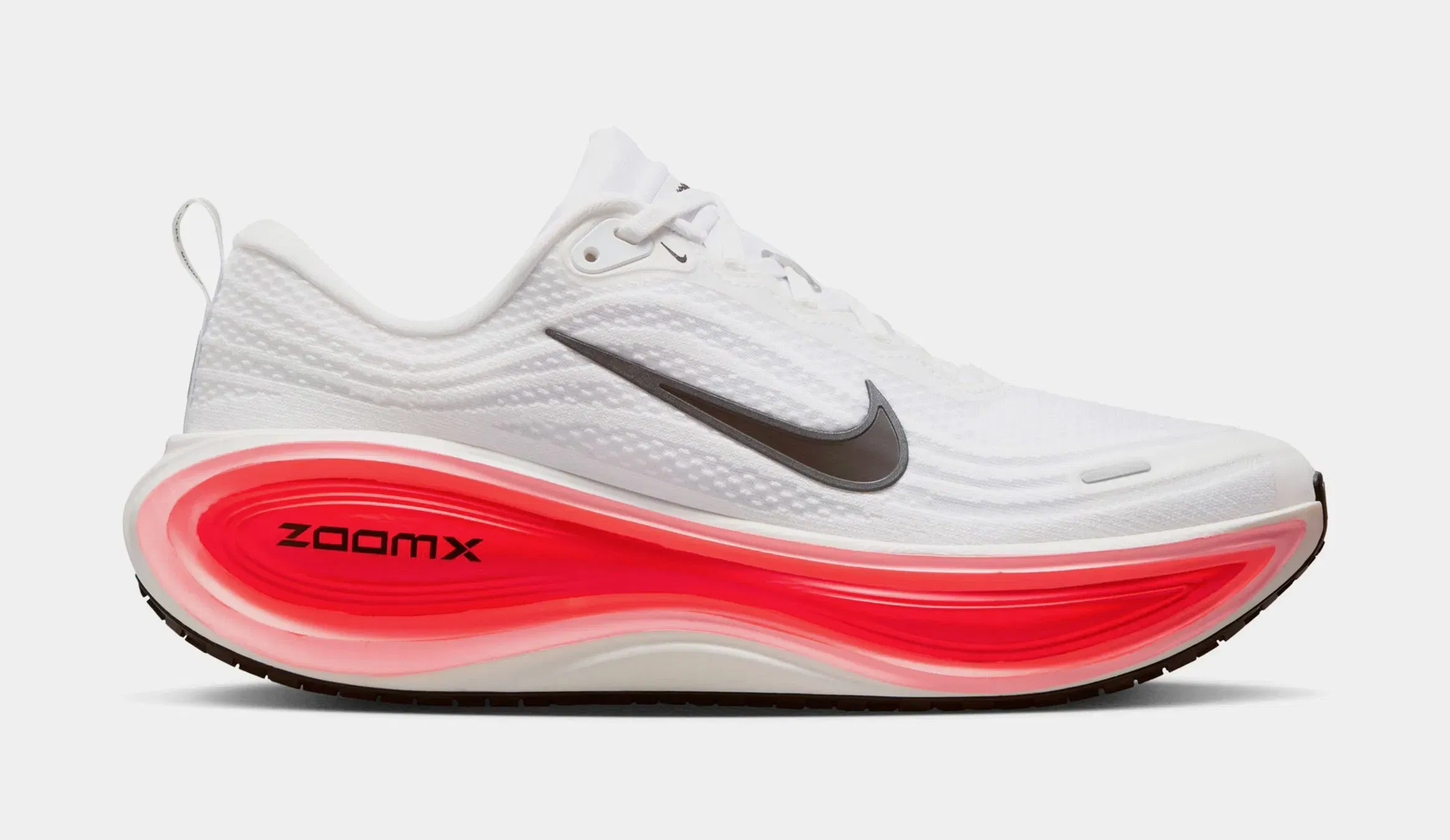 Nike Vomero Plus Mens Running Shoes (White/Black/Bright Crimson)