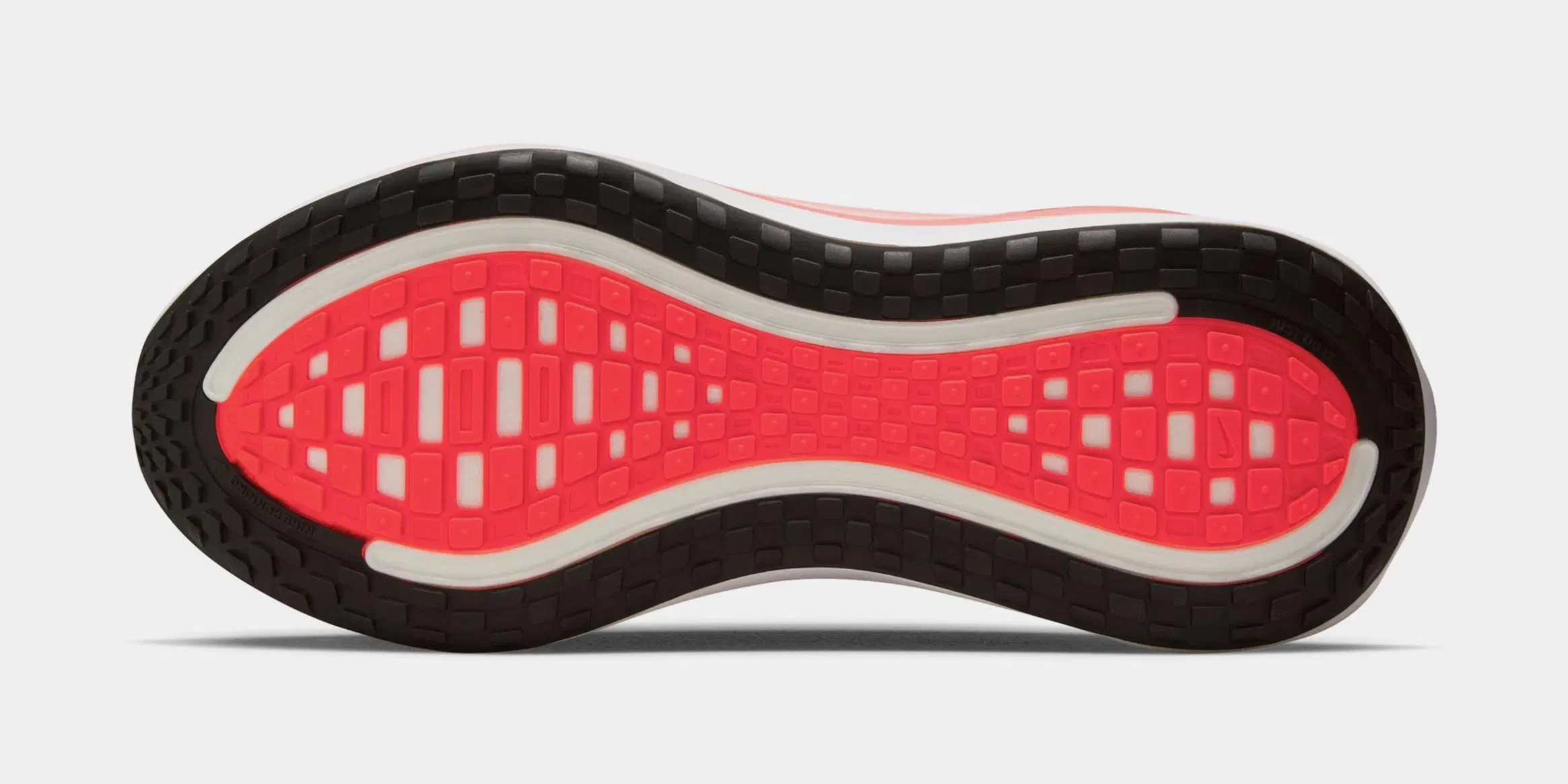 Nike Vomero Plus Mens Running Shoes (White/Black/Bright Crimson)