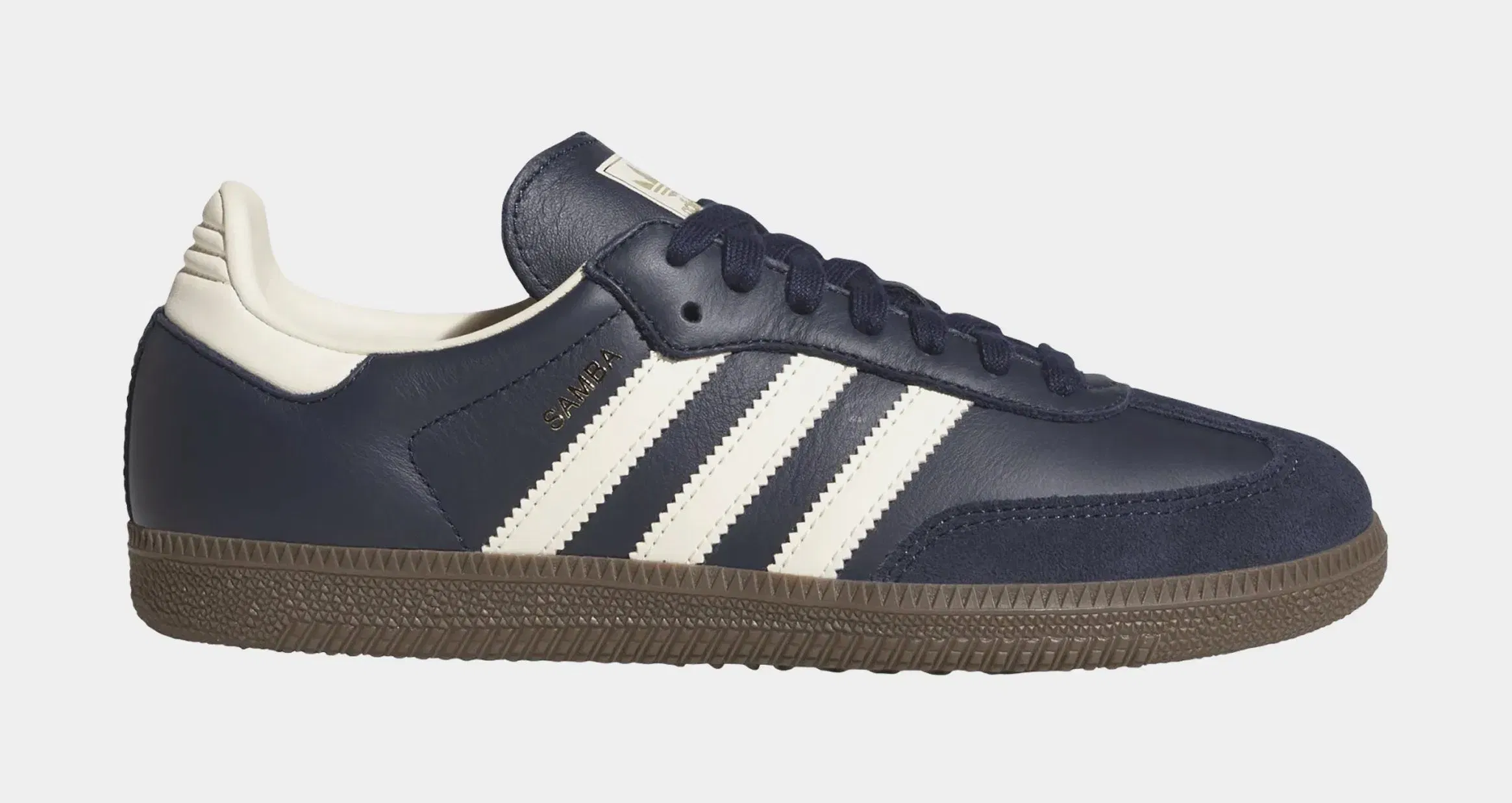 adidas Samba OG Womens Lifestyle Shoes (Night Indigo/Footwear White/Gum)