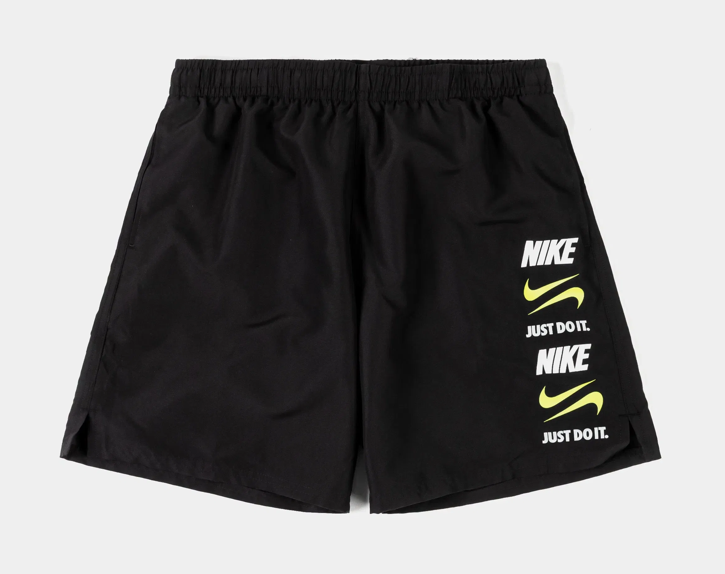 Nike Swim Icon 7" Volley Mens Shorts (Black/Green)