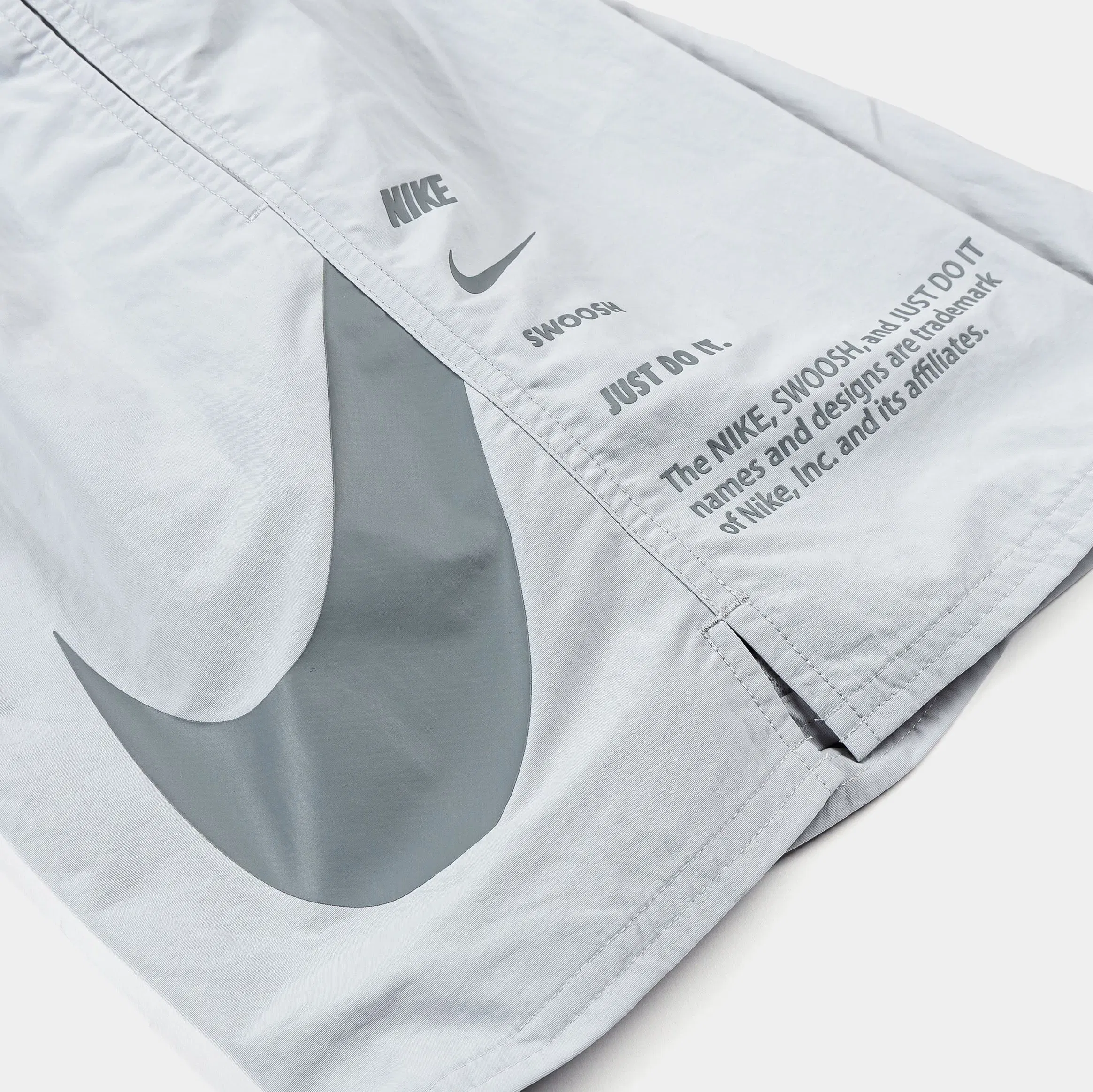 Nike Swim Breaker 7" Lined Volley Mens Shorts (Gray)