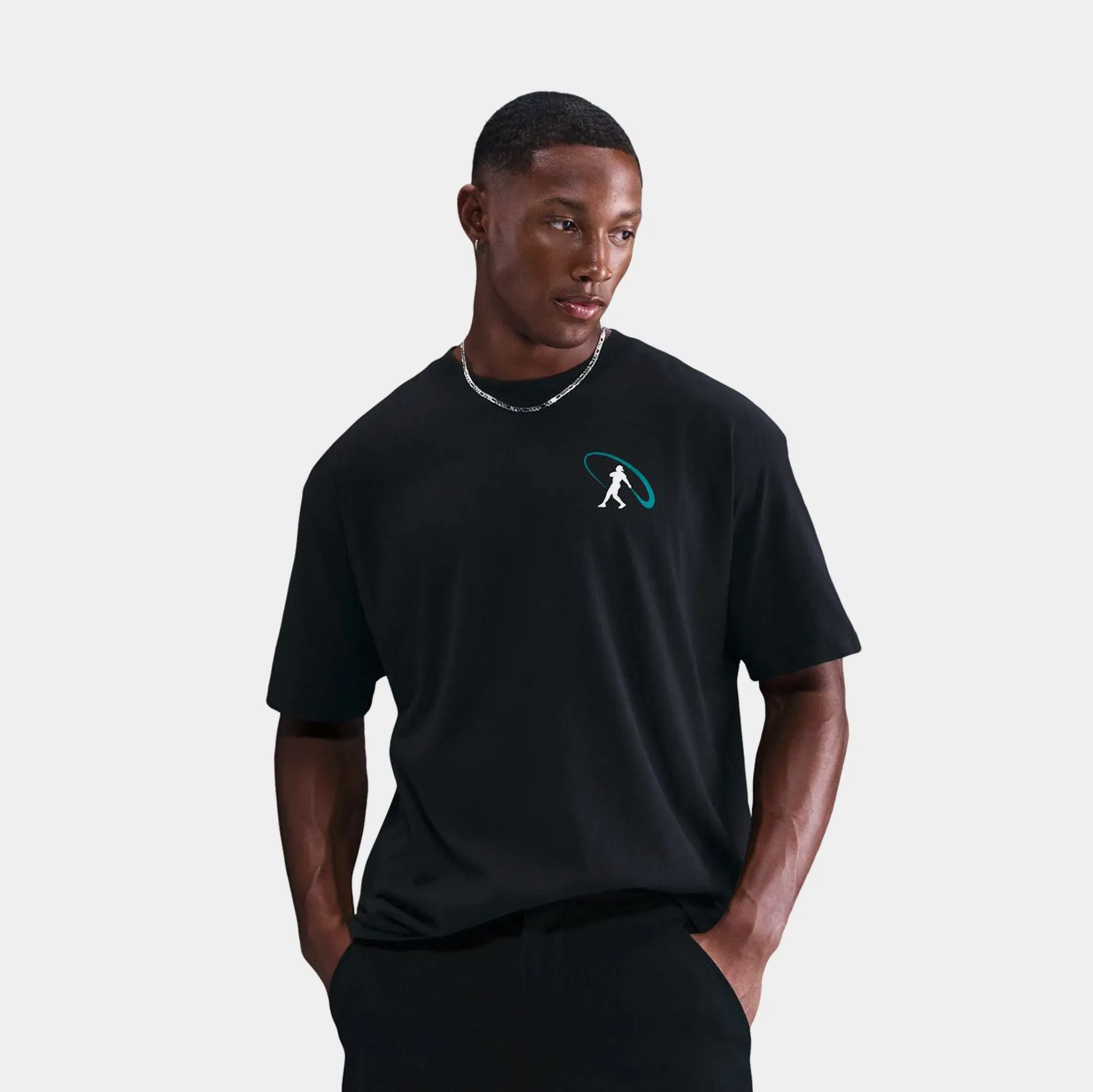 Nike NSW Max90 Ken Griffey Mens Short Sleeve Shirt (Black)
