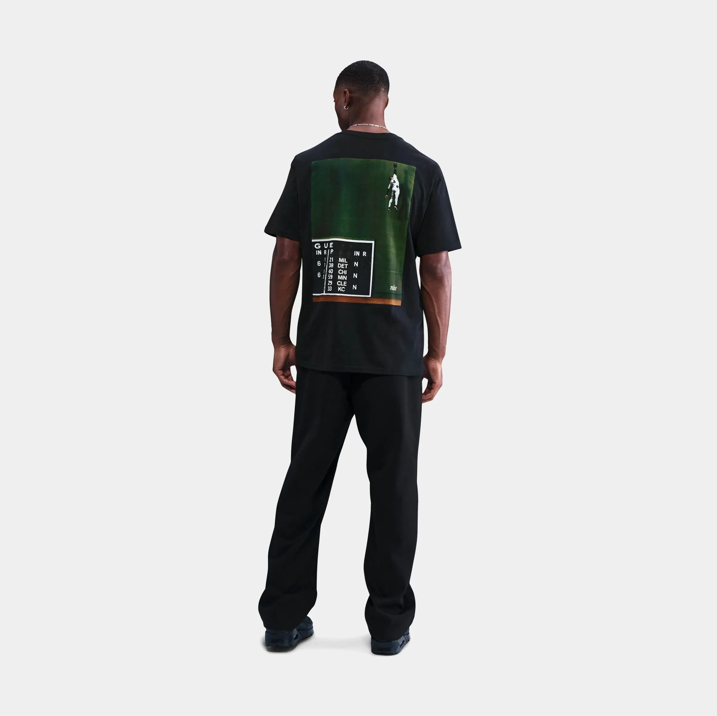 Nike NSW Max90 Ken Griffey Mens Short Sleeve Shirt (Black)