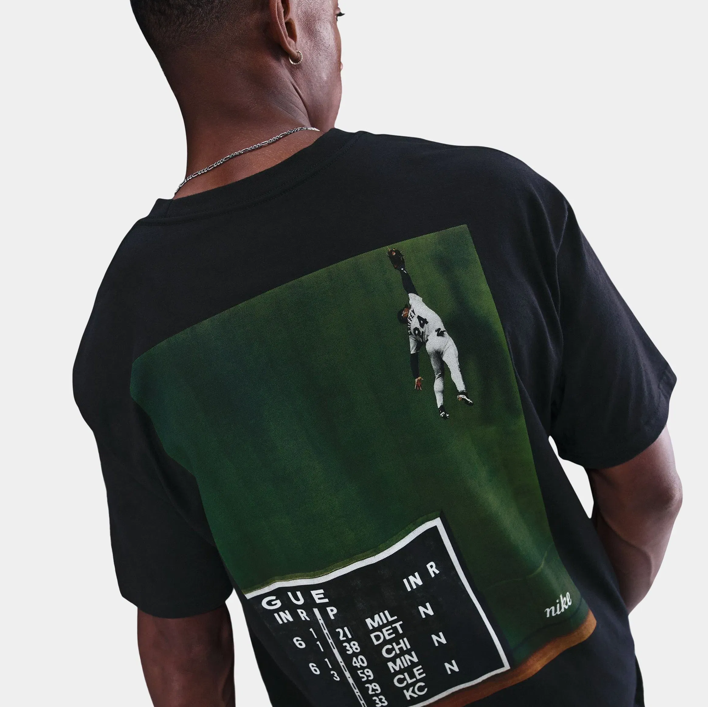 Nike NSW Max90 Ken Griffey Mens Short Sleeve Shirt (Black)