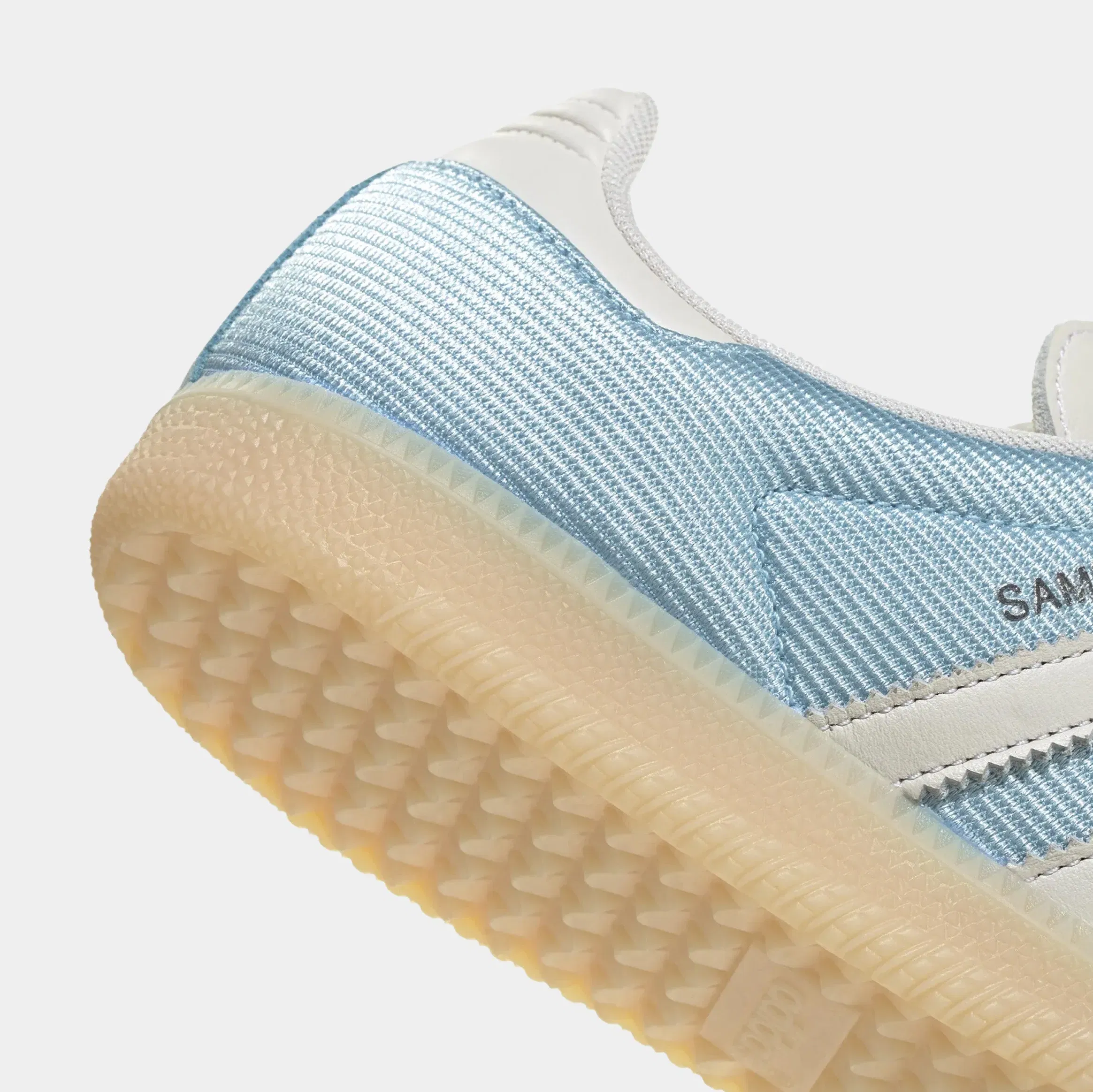 adidas Samba OG Mens Lifestyle Shoes (Icey Blue/Chalk White/Sand Strata)