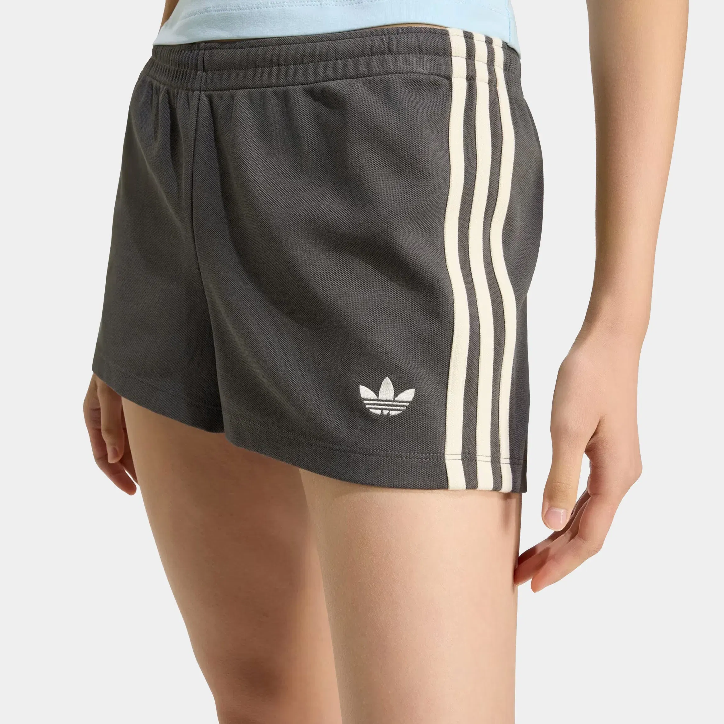 adidas Originals GFX Track Knit Womens Shorts (Utility Black)
