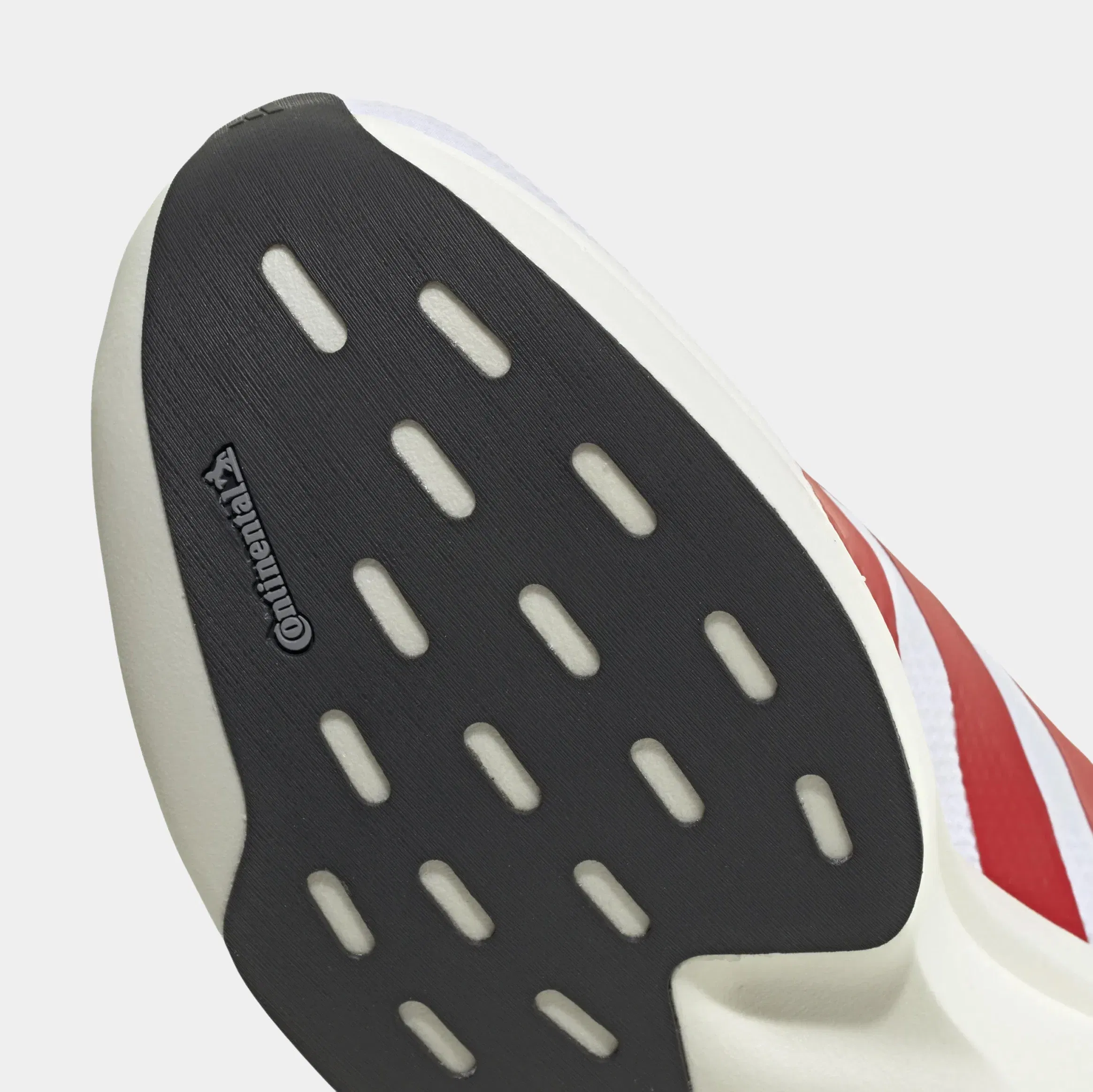 adidas Adizero Evo SL Mens Running Shoes (Cloud White/Team Collegiate Red/Core Black)