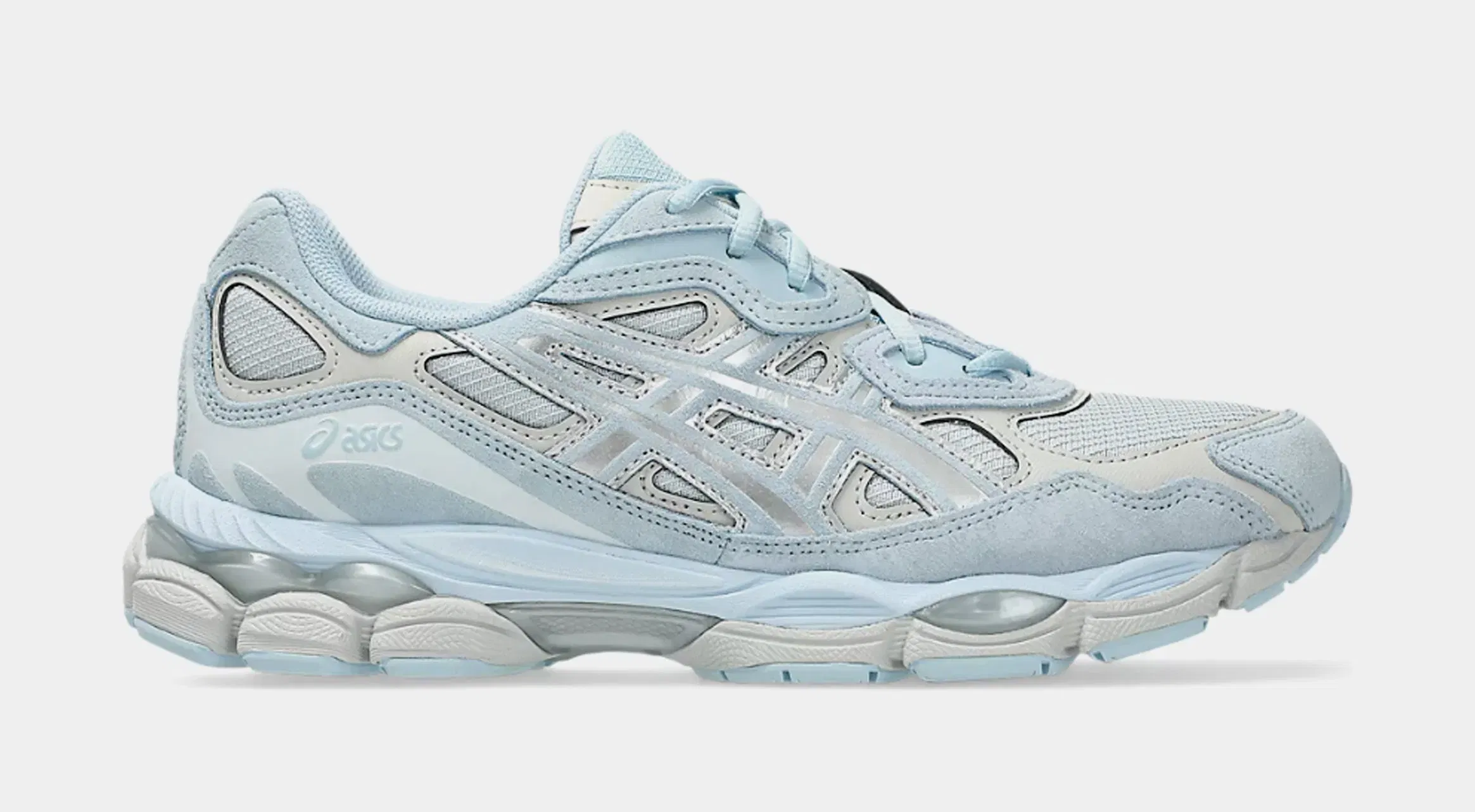 ASICS Gel NYC Mens Running Shoes (Storm Cloud/Pure Silver)