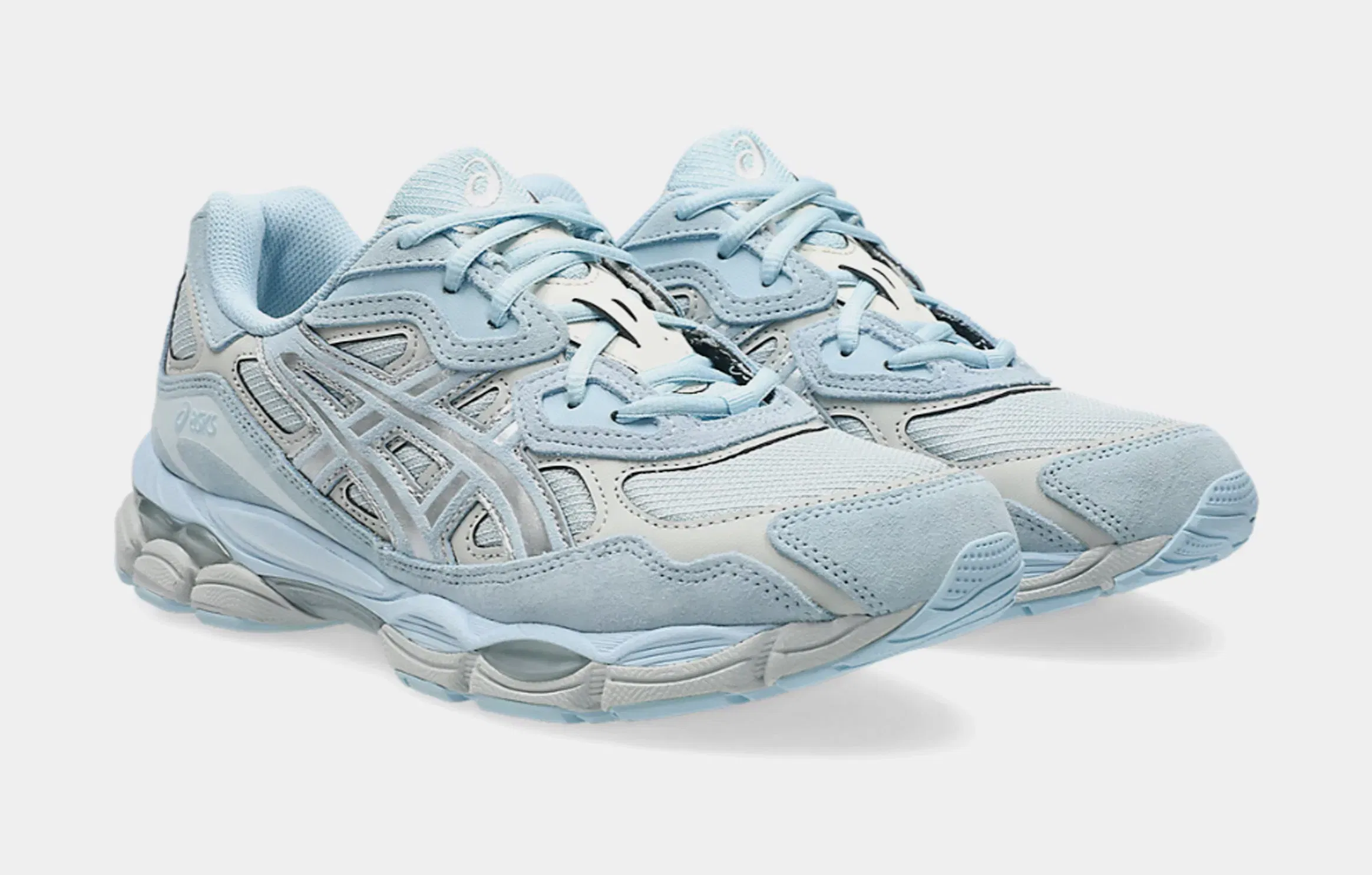 ASICS Gel NYC Mens Running Shoes (Storm Cloud/Pure Silver)