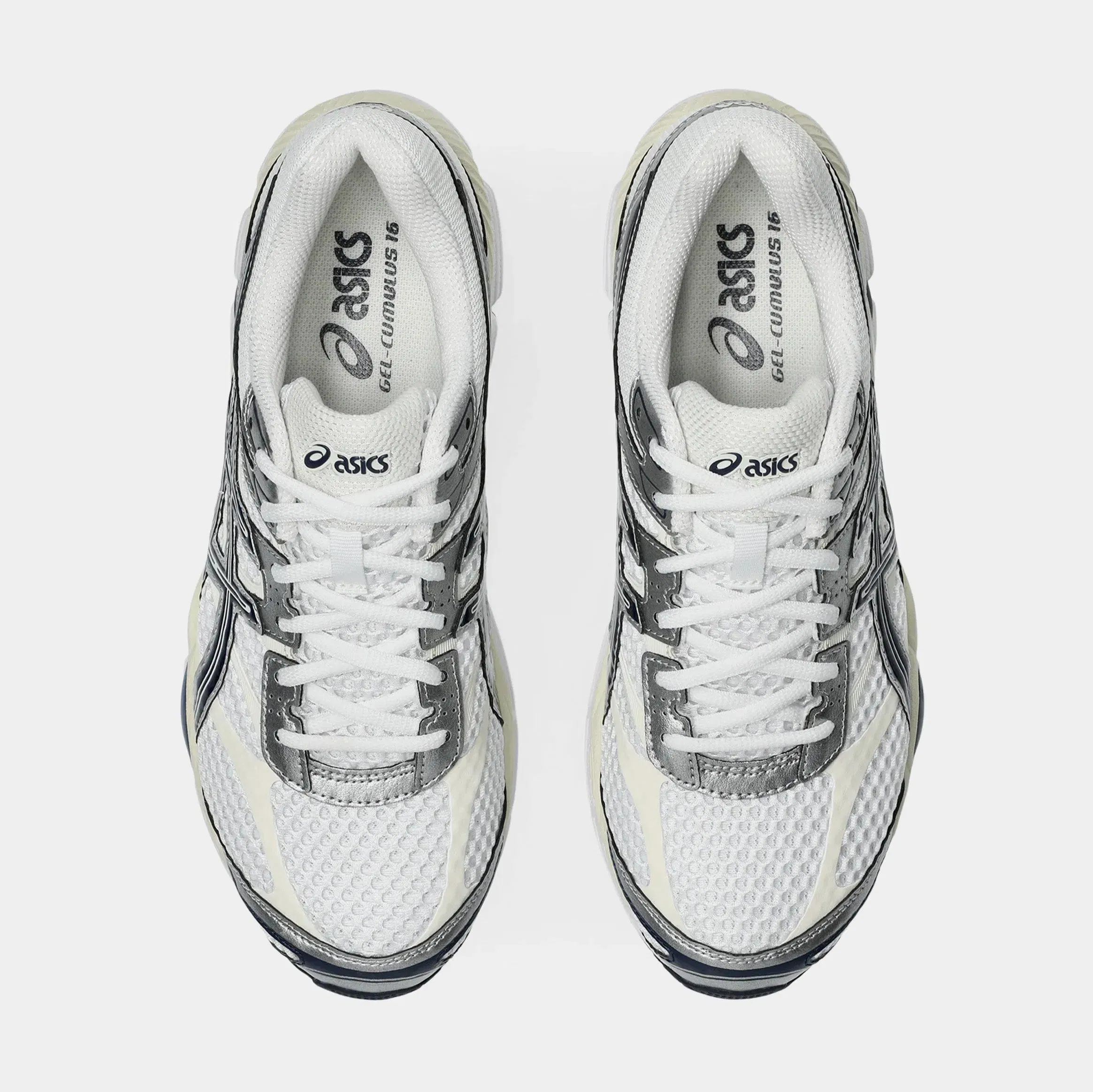 ASICS Gel Cumulus 16 Mens Running Shoes (White/Midnight)