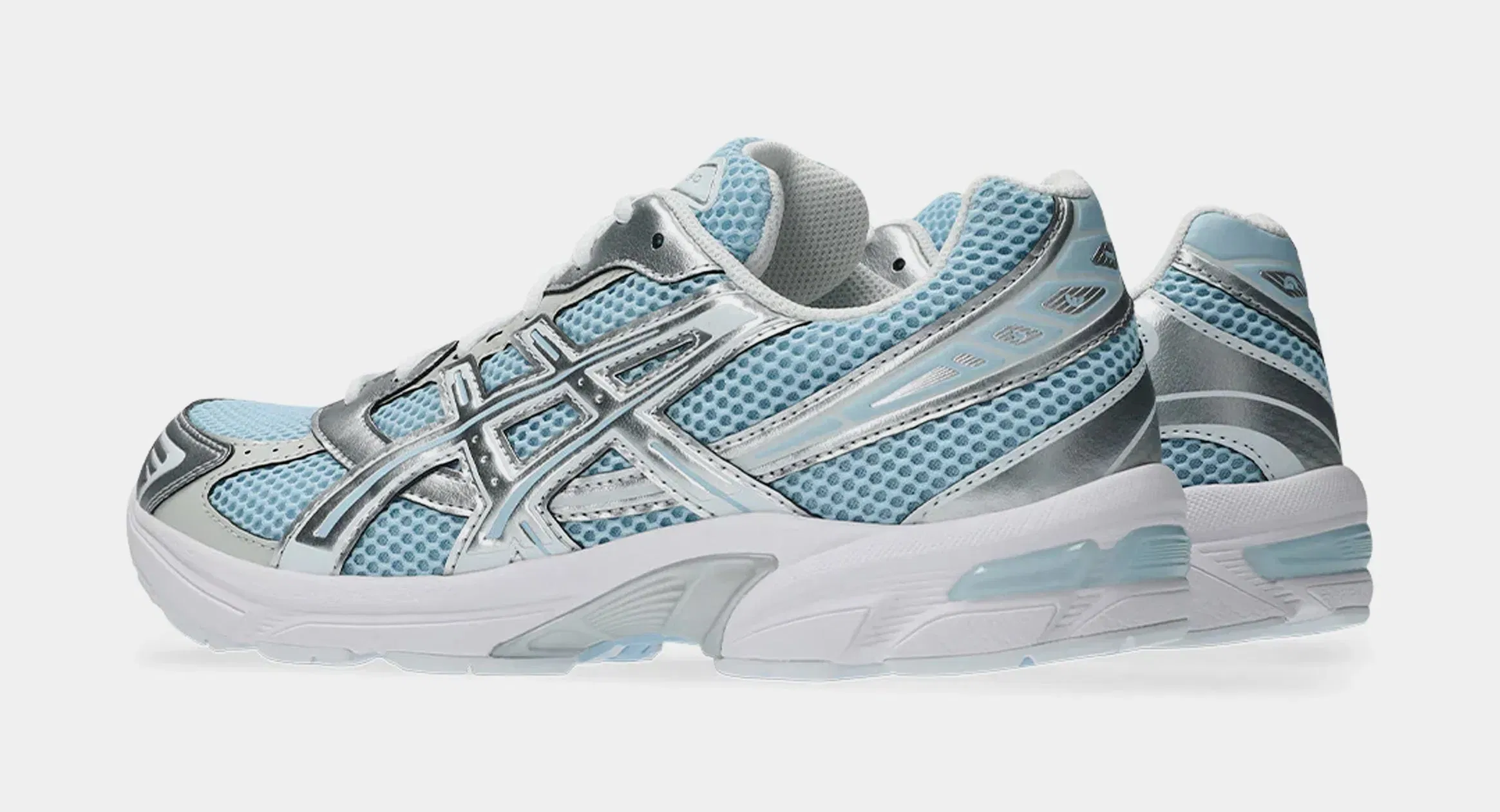 ASICS Gel 1130 Mens Running Shoes (White/Light Sapphire)