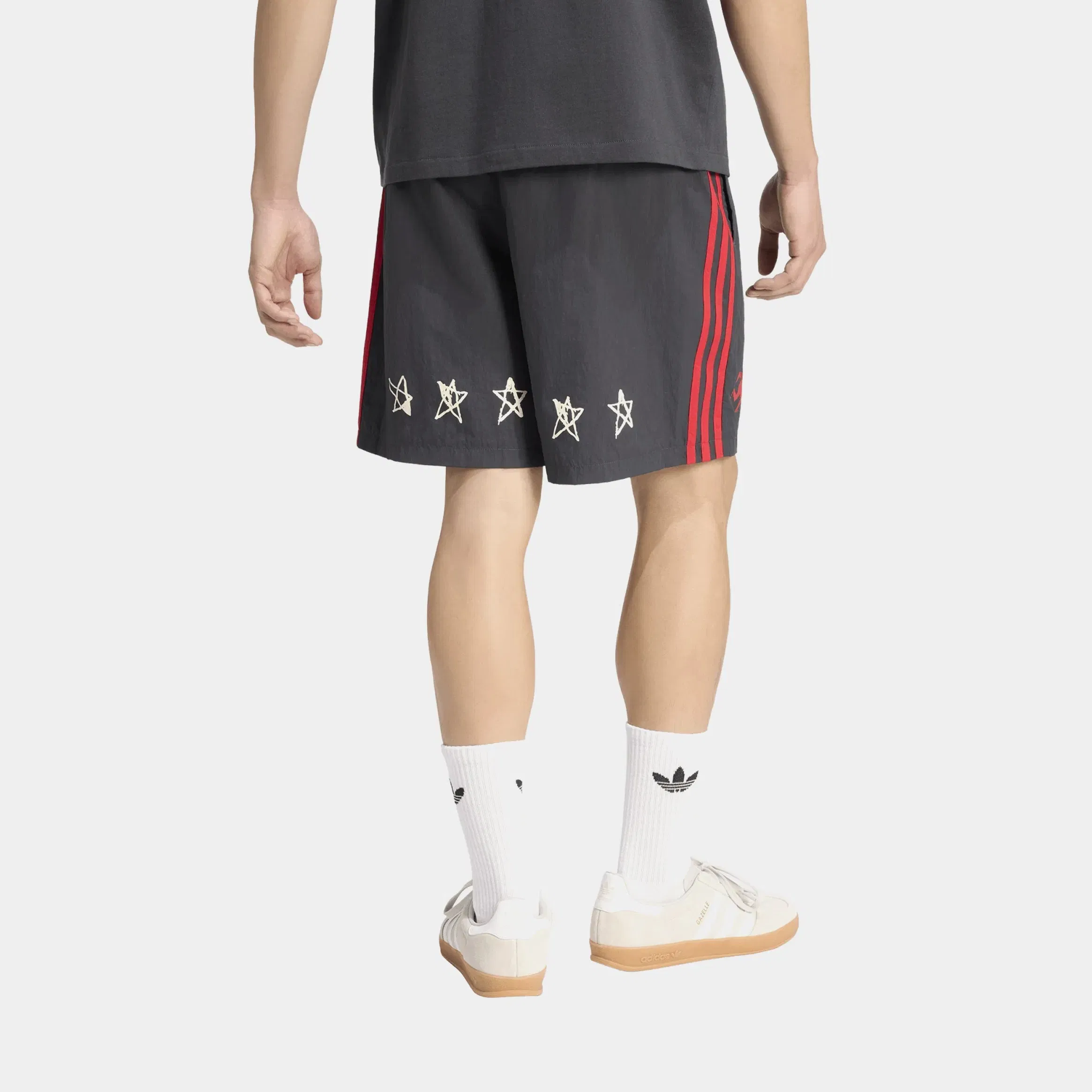 adidas Originals One World Graphic Mens Shorts (Utility Black)