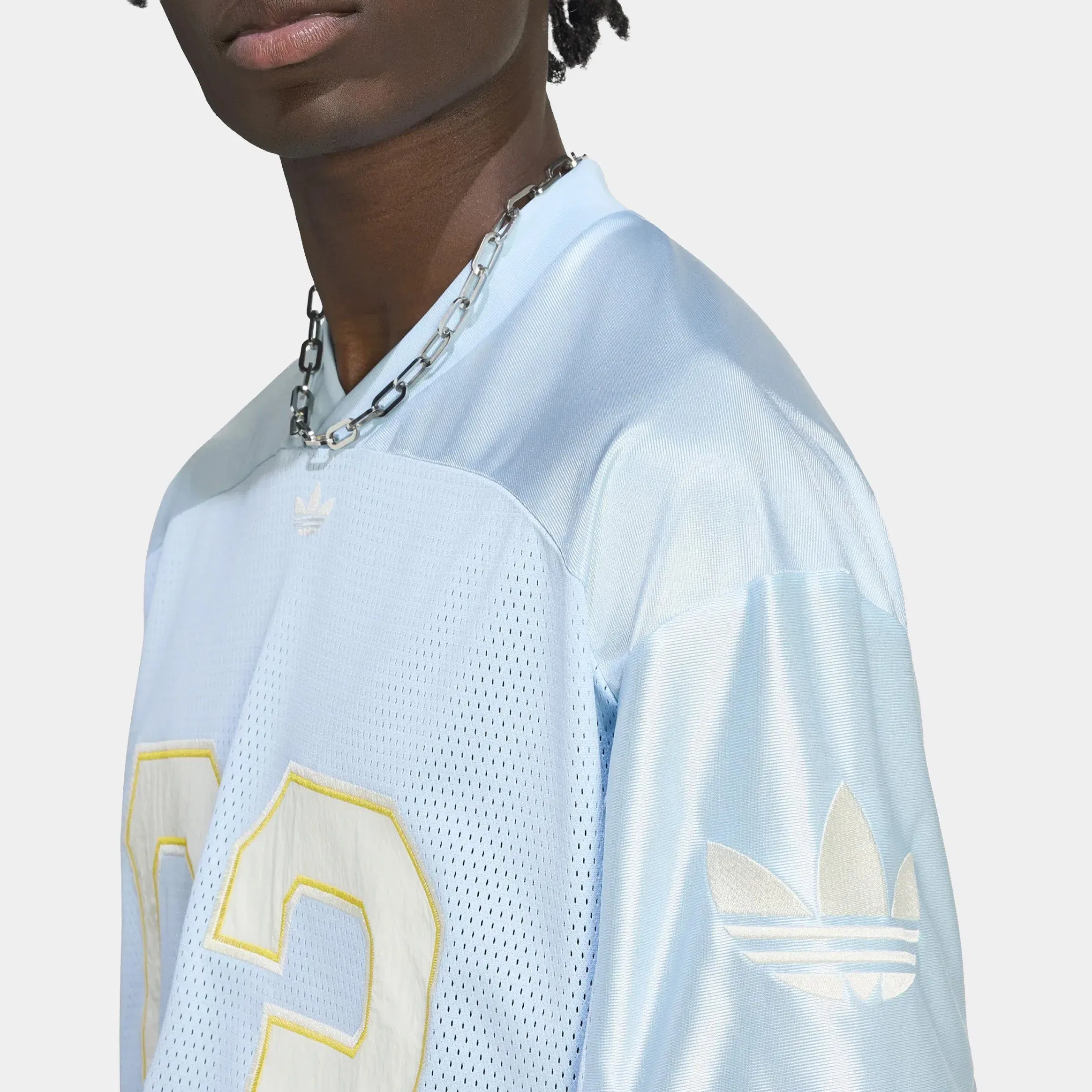 adidas Originals Football Mens Jersey (Ice Blue)