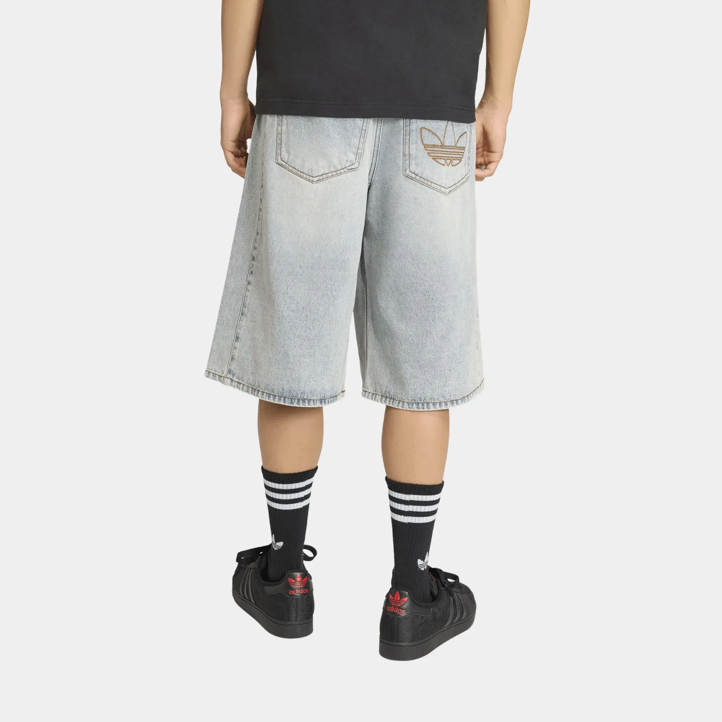 adidas Denim Mens Shorts (Indigo Denim)