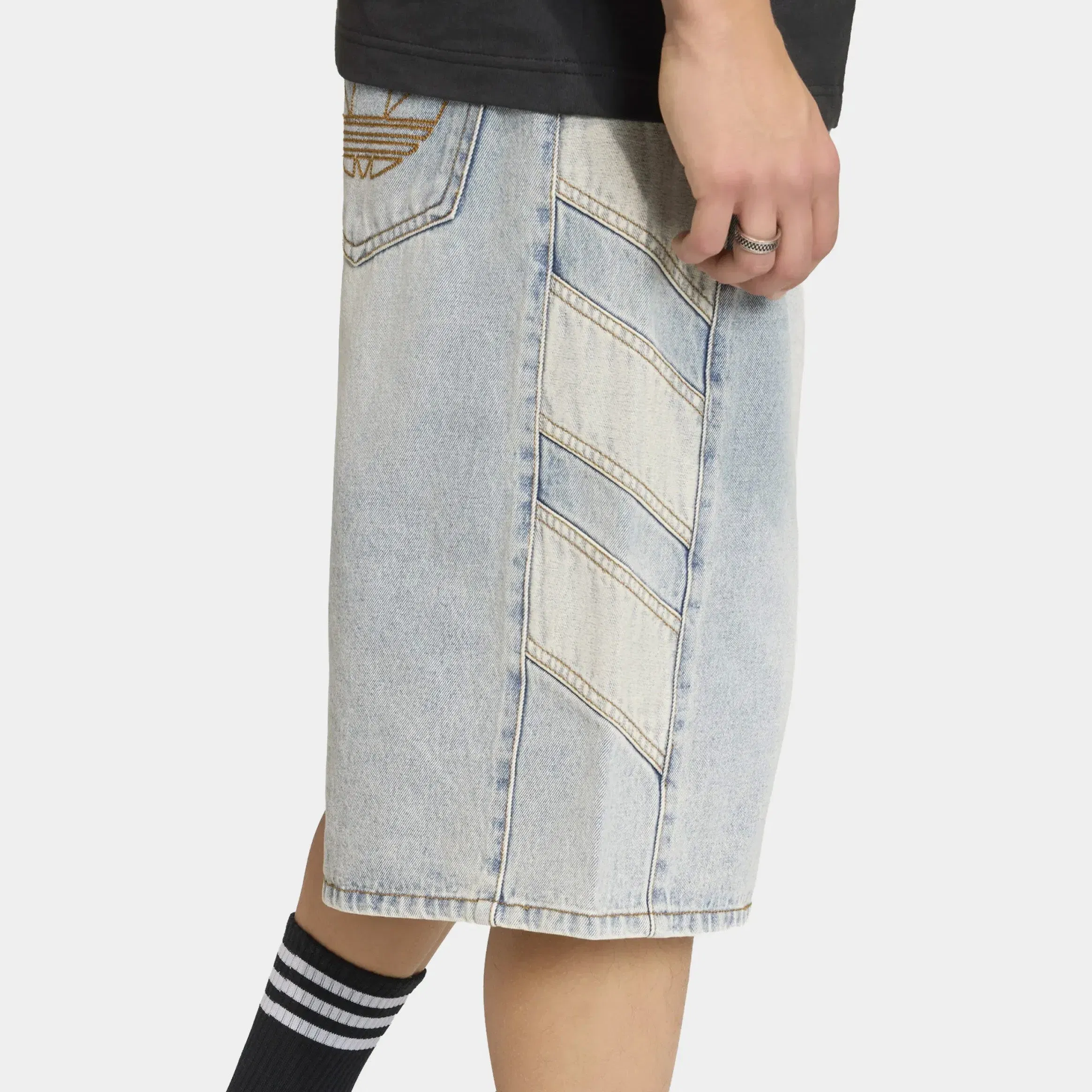 adidas Denim Mens Shorts (Indigo Denim)