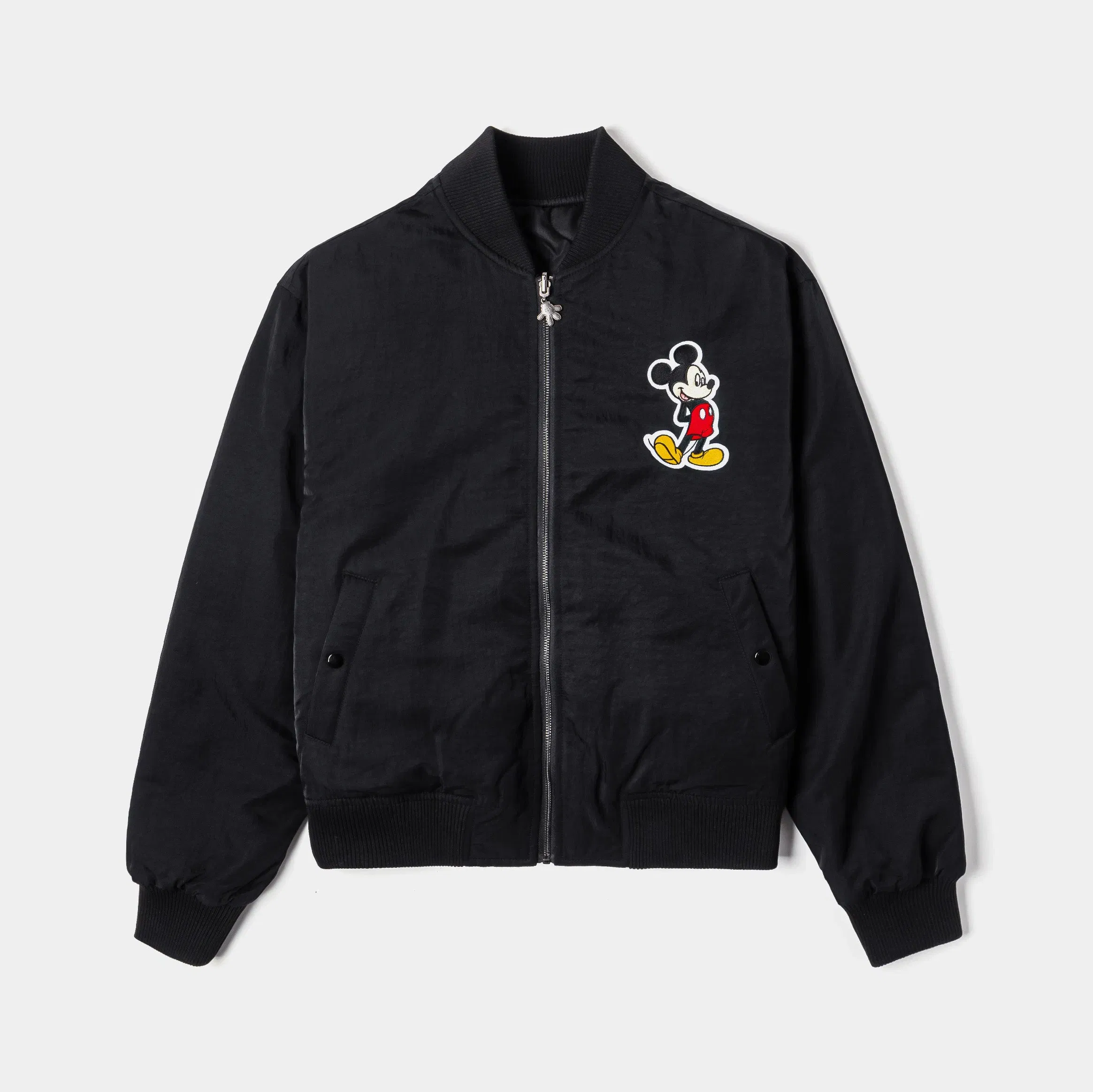 MICKEY X SP Disney Mickey And Friends By Shoe Palace Mickey Bomber Mens Jacket (Black/Black)
