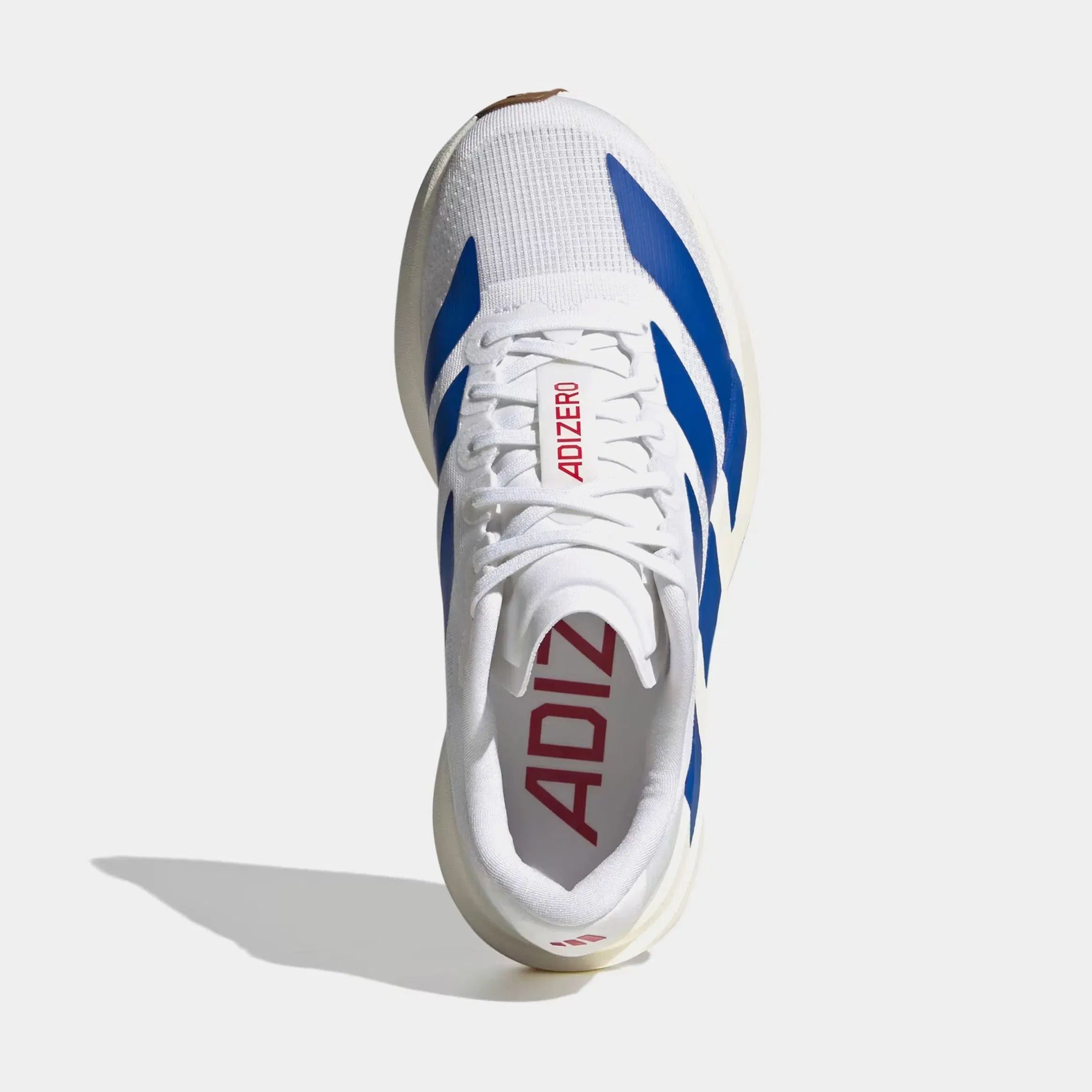 adidas Adizero EVO SL Grade School Running Shoes (Cloud White/Royal Blue/Pure Ruby)