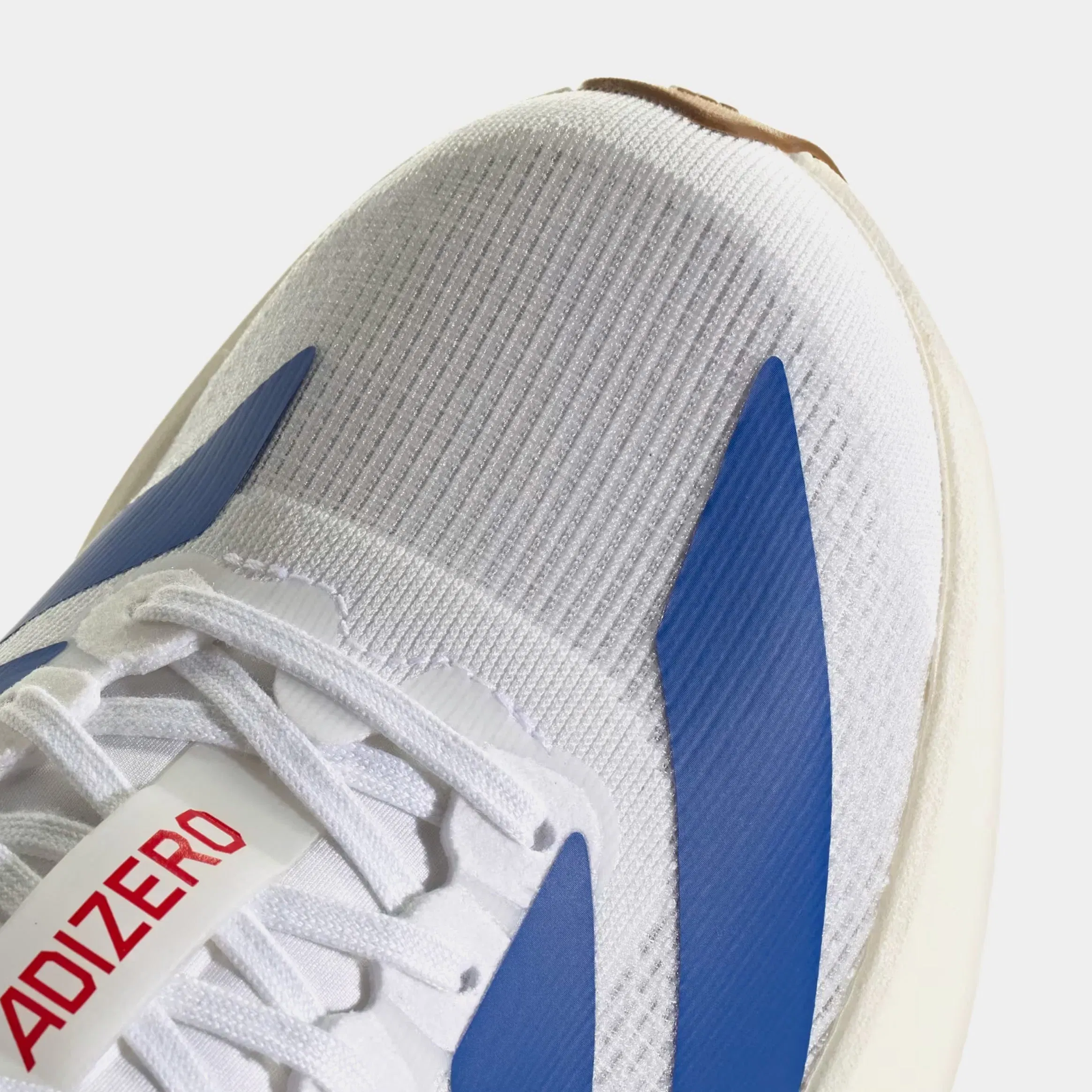 adidas Adizero EVO SL Grade School Running Shoes (Cloud White/Royal Blue/Pure Ruby)
