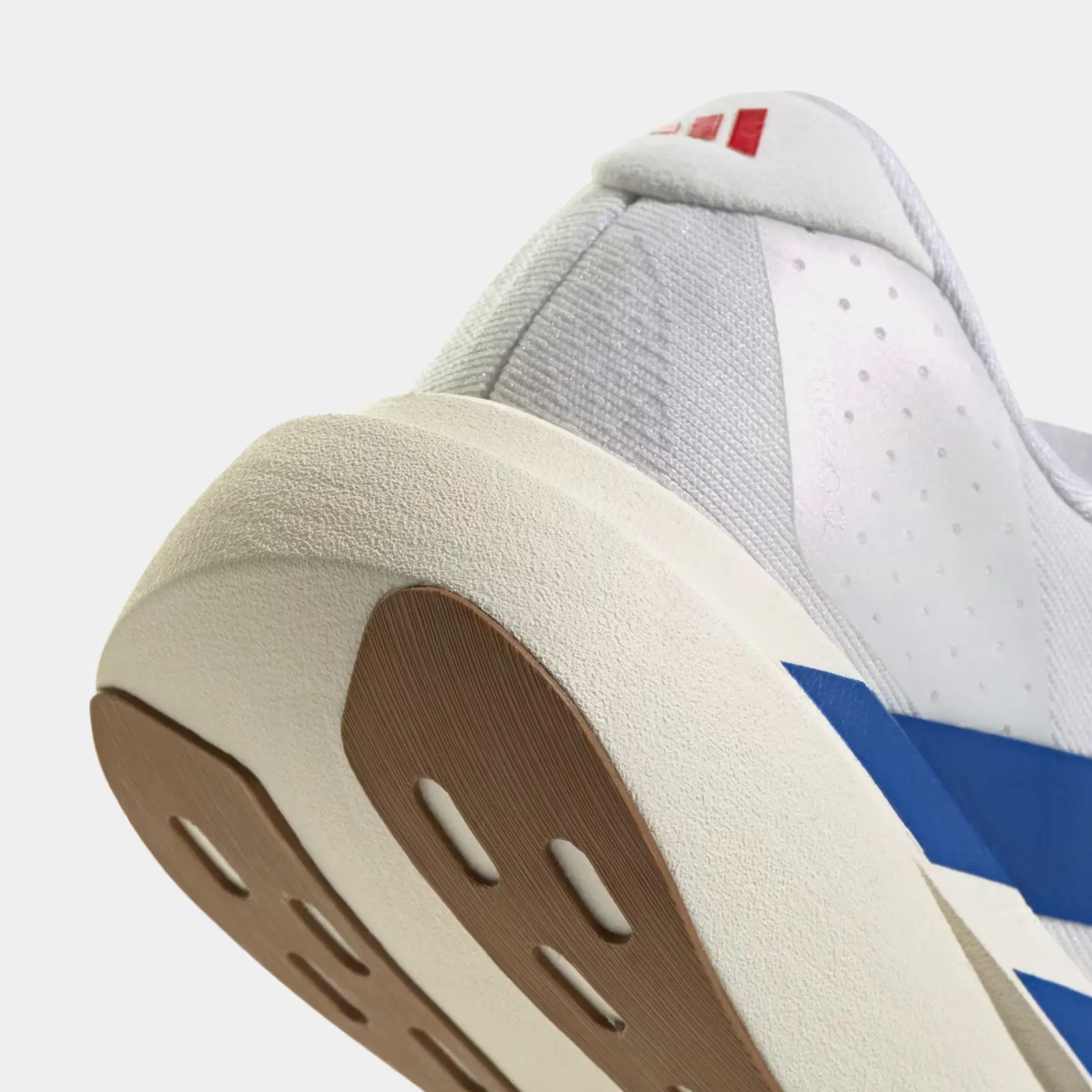 adidas Adizero EVO SL Grade School Running Shoes (Cloud White/Royal Blue/Pure Ruby)