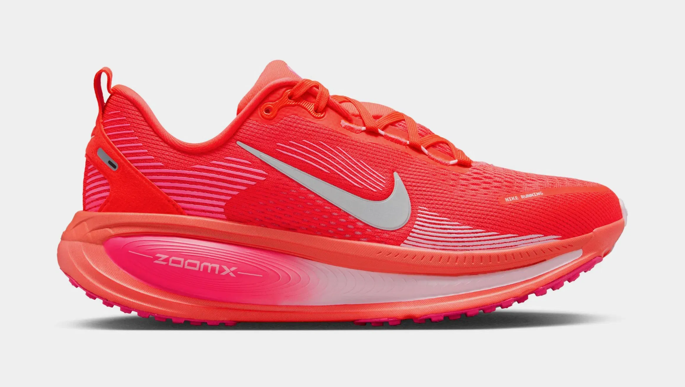 Nike Vomero 18 Womens Running Shoes (Bright Crimson/Hyper Pink/Pink Foam/White)