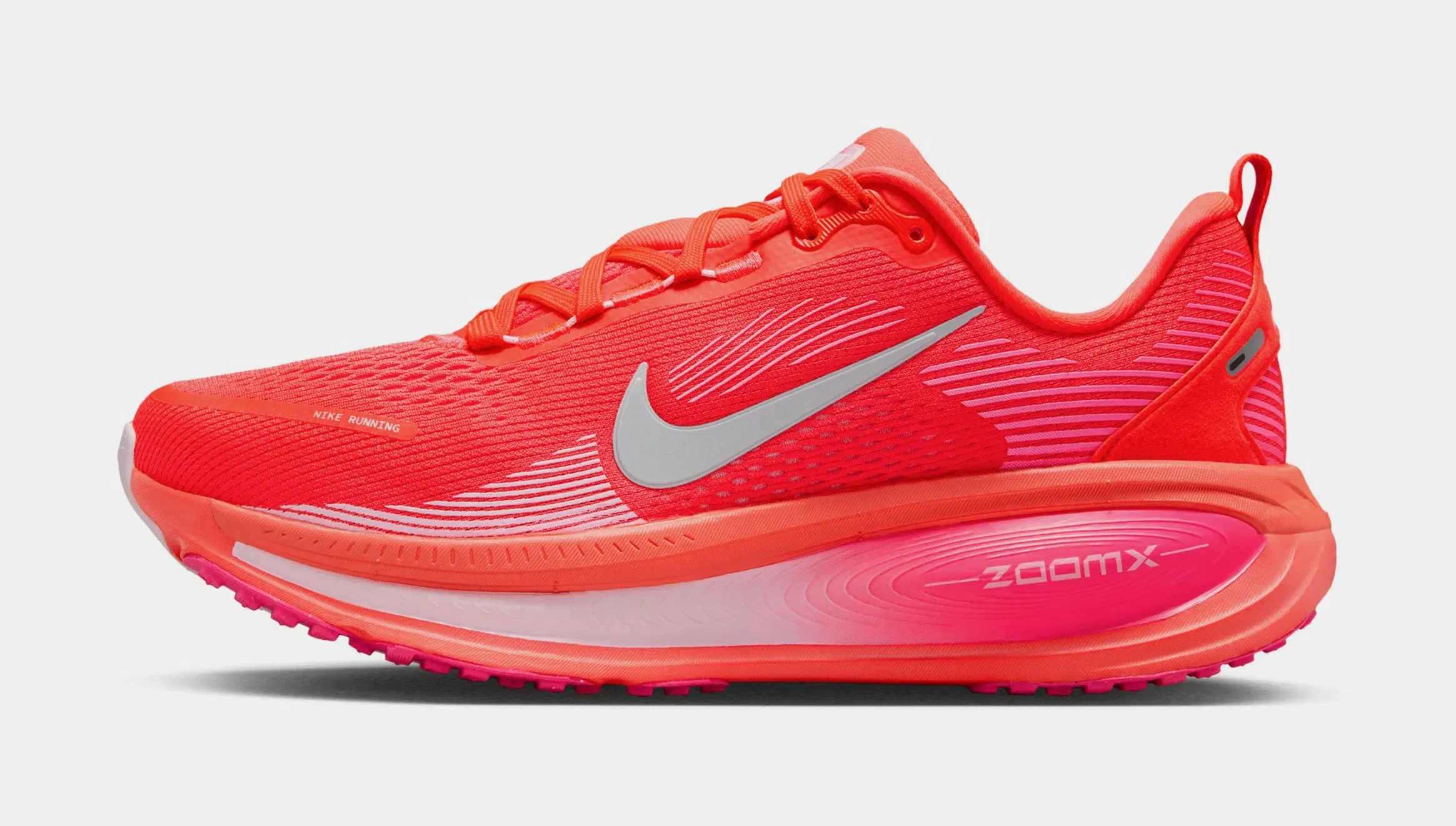 Nike Vomero 18 Womens Running Shoes (Bright Crimson/Hyper Pink/Pink Foam/White)