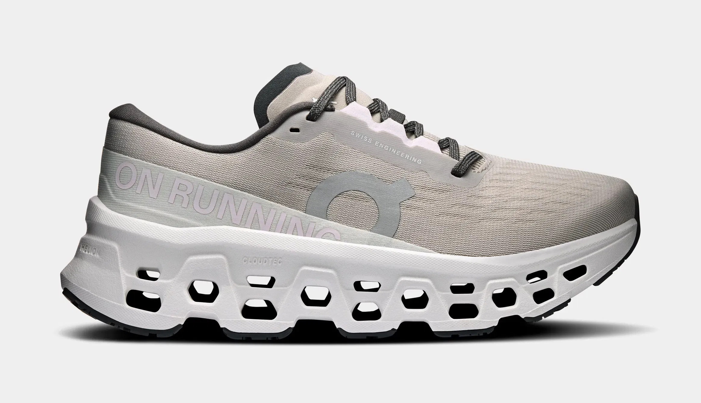 On Running Cloudmonster 3 Womens Running Shoes (Truffle/Ivory)