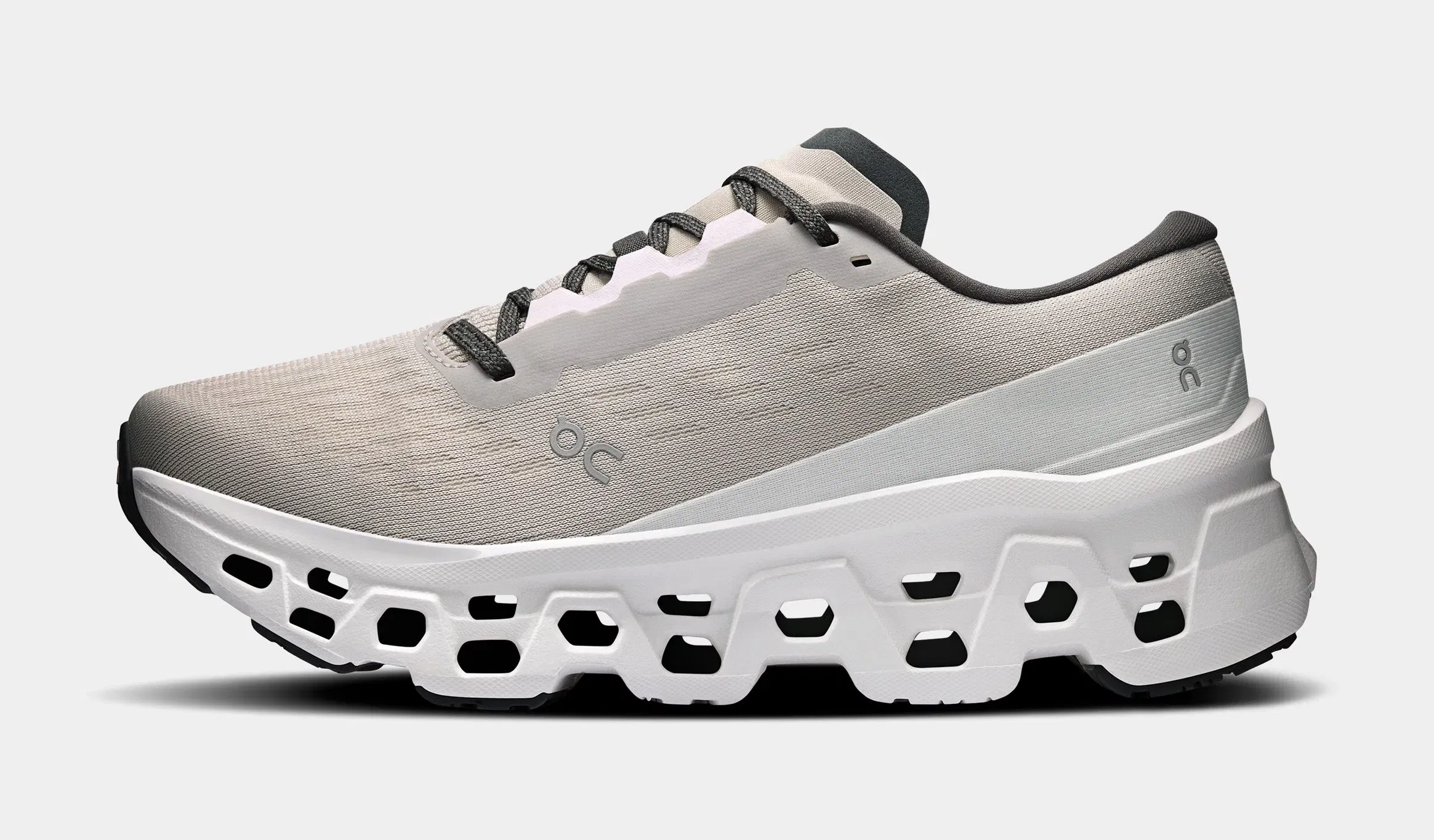 On Running Cloudmonster 3 Womens Running Shoes (Truffle/Ivory)