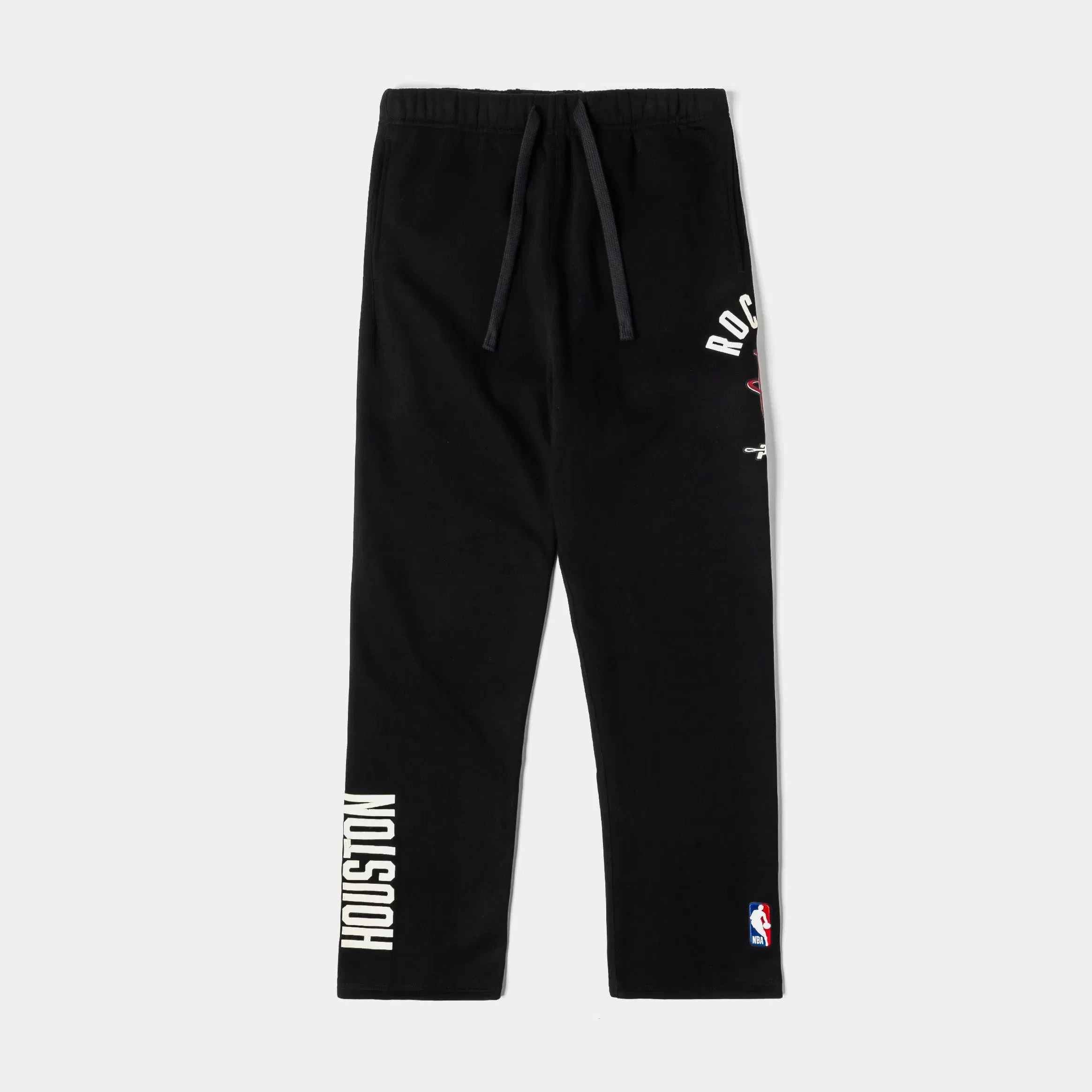 PRO STANDARD Houston Rockets Original Fleece Mens Sweatpants (Black/White)