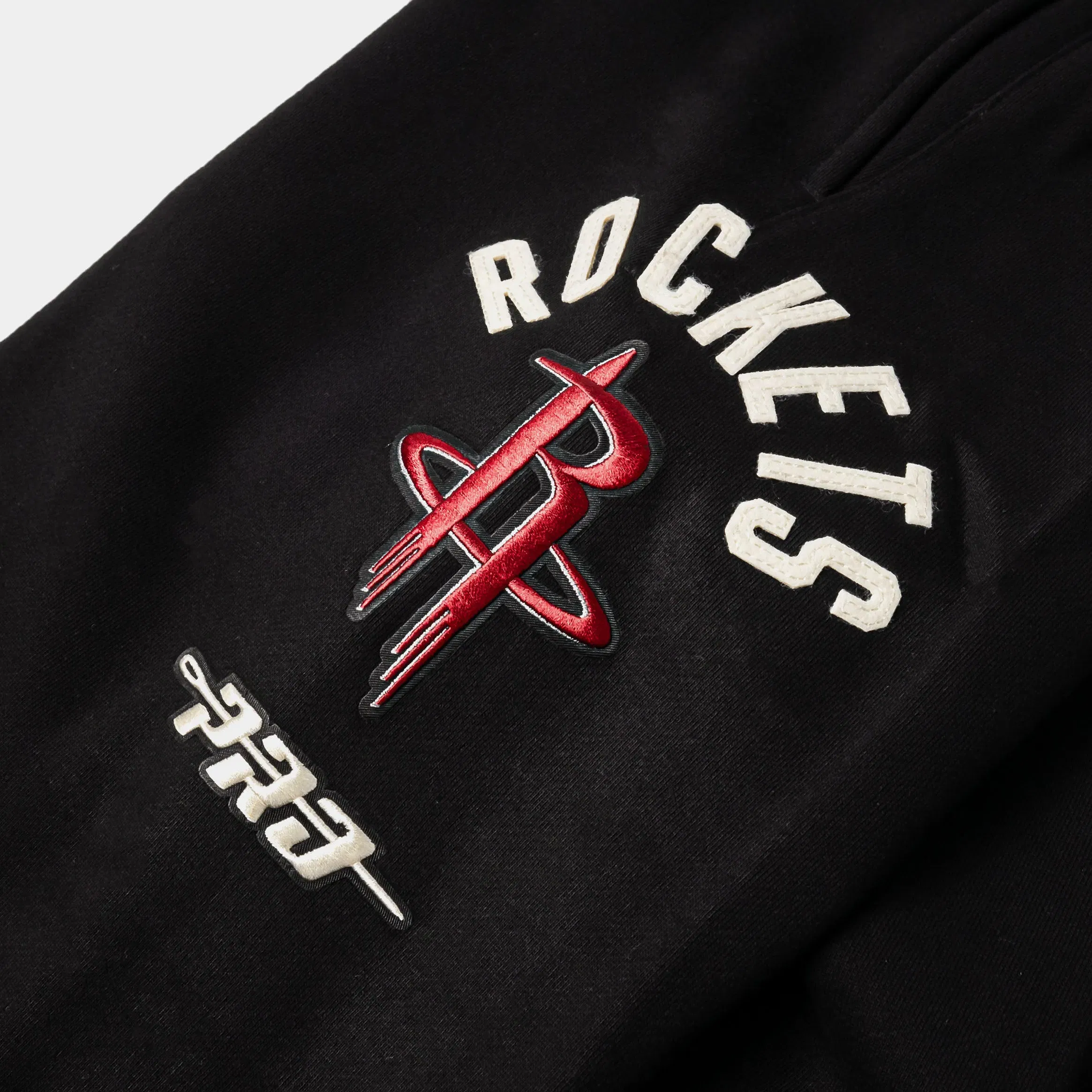 PRO STANDARD Houston Rockets Original Fleece Mens Sweatpants (Black/White)