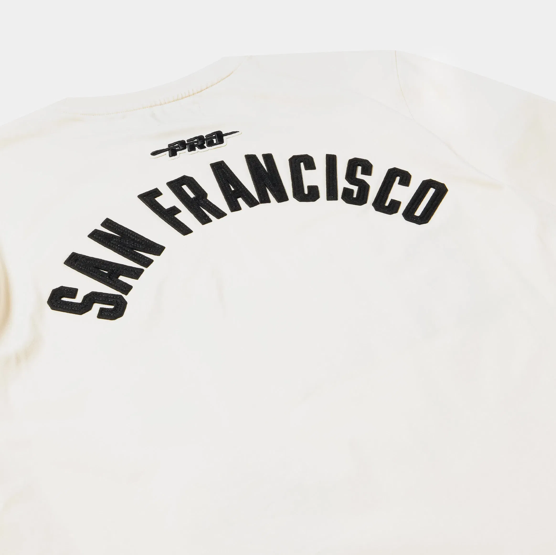 PRO STANDARD San Francisco Giants Original Mens Short Sleeve Shirt (Beige/Black)
