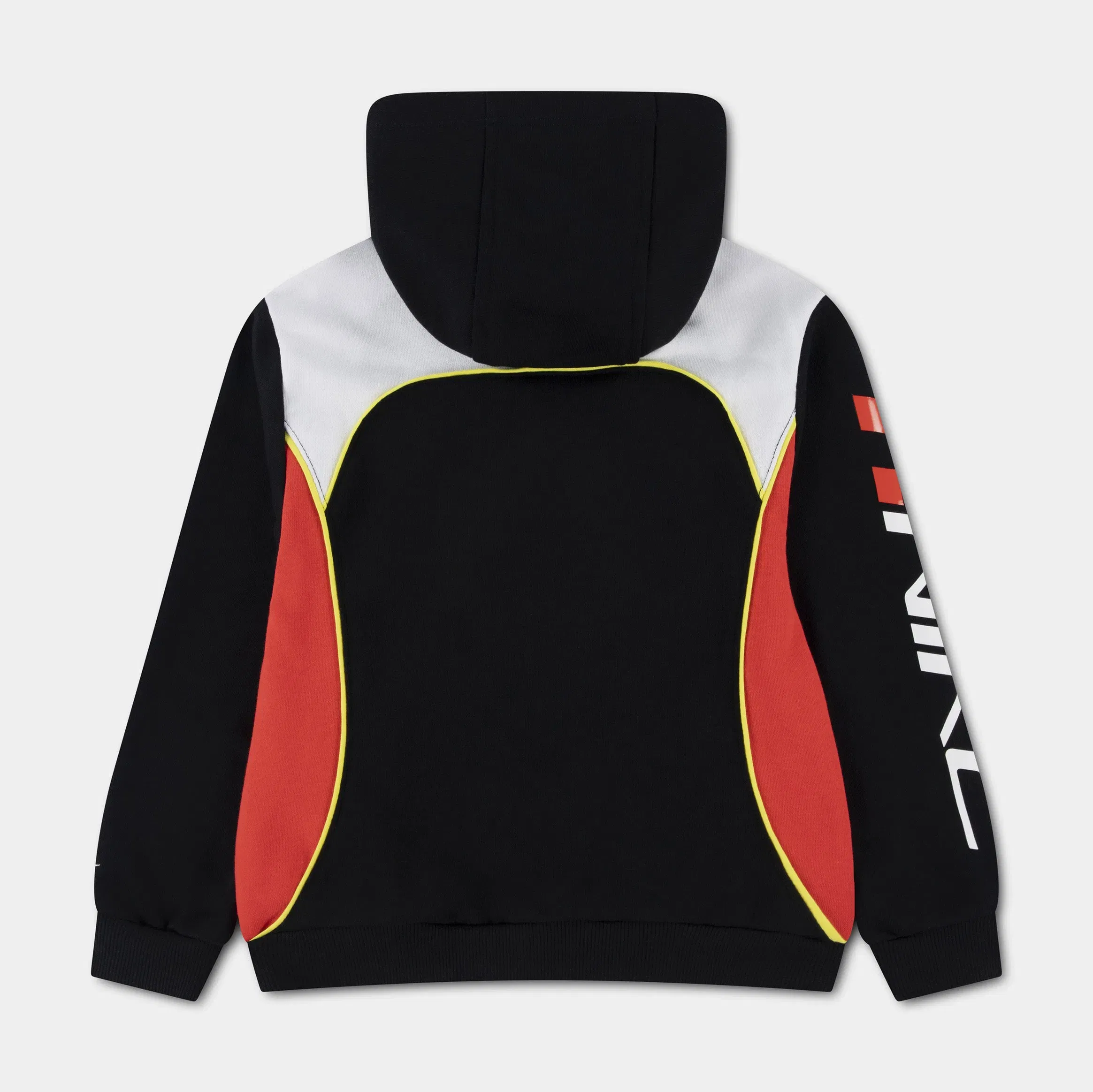 Nike NSW Victory Lap Pullover Preschool Hoodie (Black/Red)