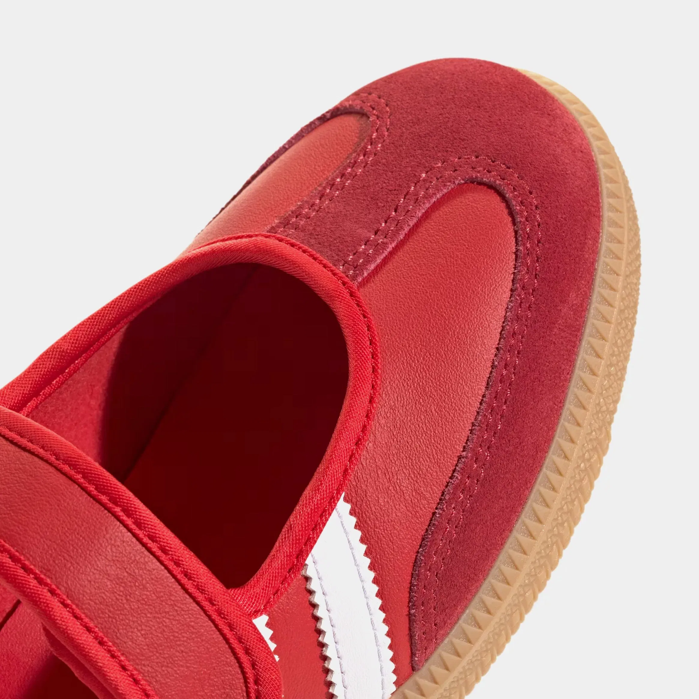 adidas Samba Jane Womens Lifestyle Shoes (Better Scarlet/Red/Gum)