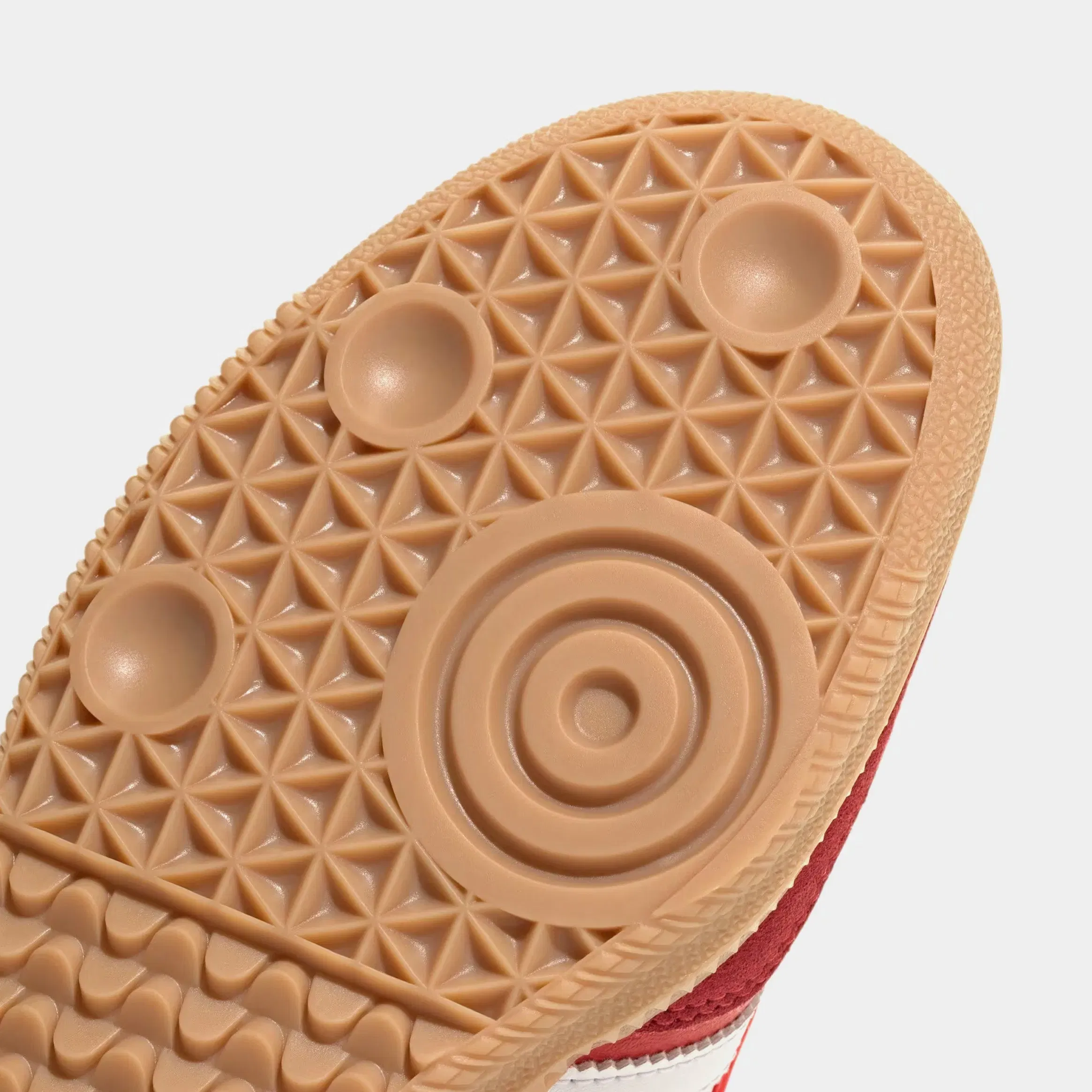 adidas Samba Jane Womens Lifestyle Shoes (Better Scarlet/Red/Gum)