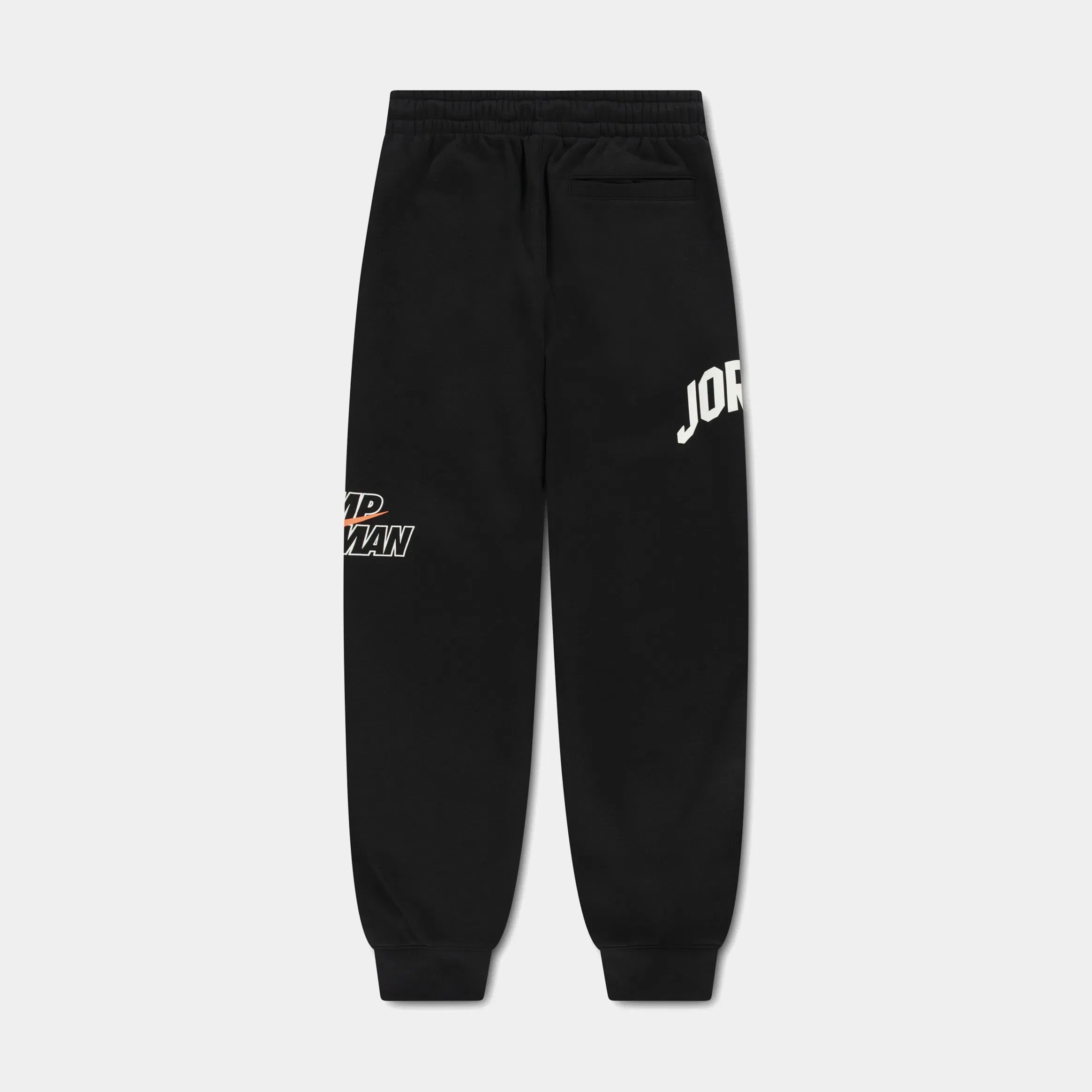 Air Jordan MVP Dynasty Patch Fleece Graphic Grade School Pants (Black)