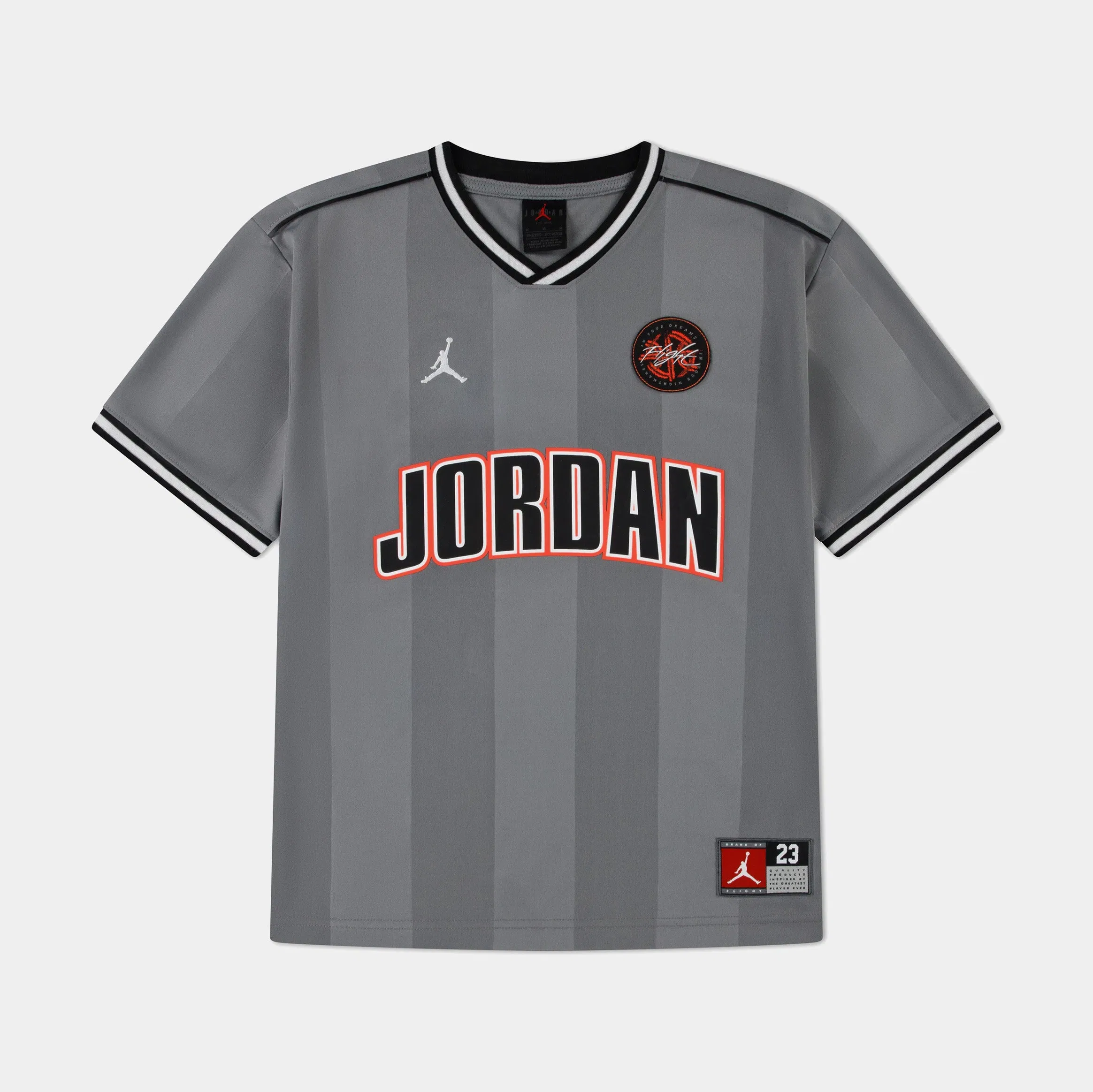 Air Jordan Jordan Sport Grade School Jersey (Grey)