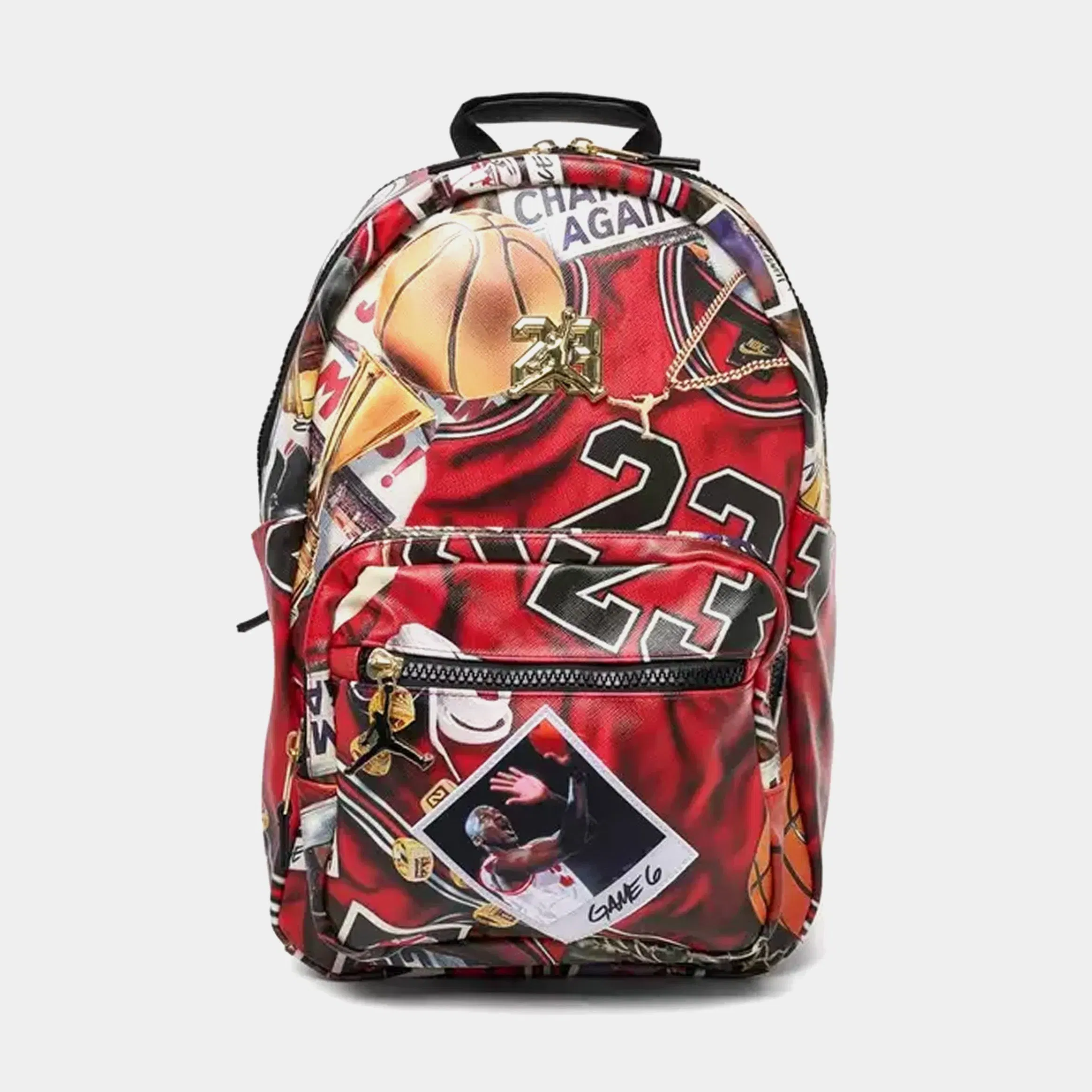 Air Jordan JDN Borough Graphic Mens Backpack (Red/Black)