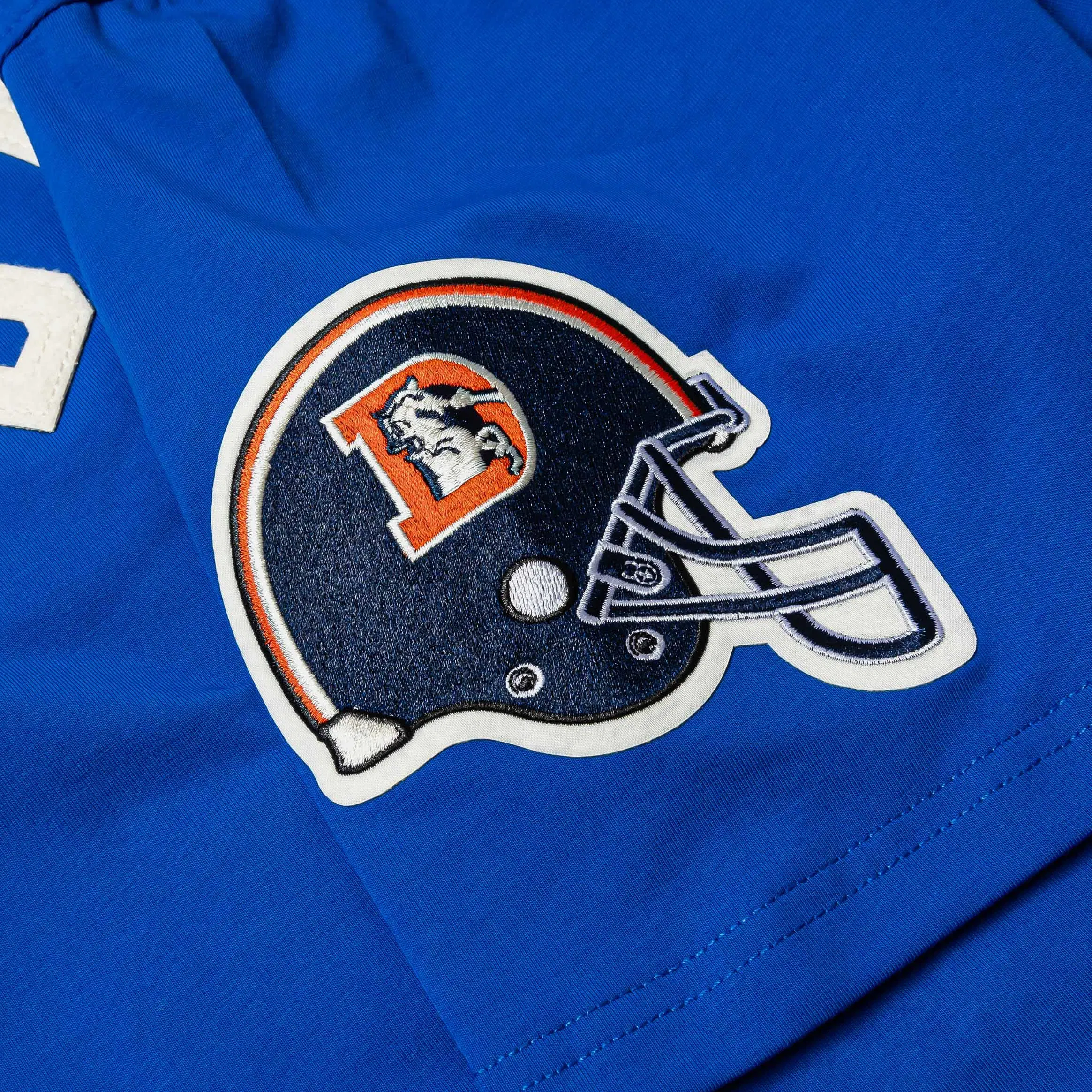 PRO STANDARD Denver Broncos Original Mens Short Sleeve Shirt (Blue/White)