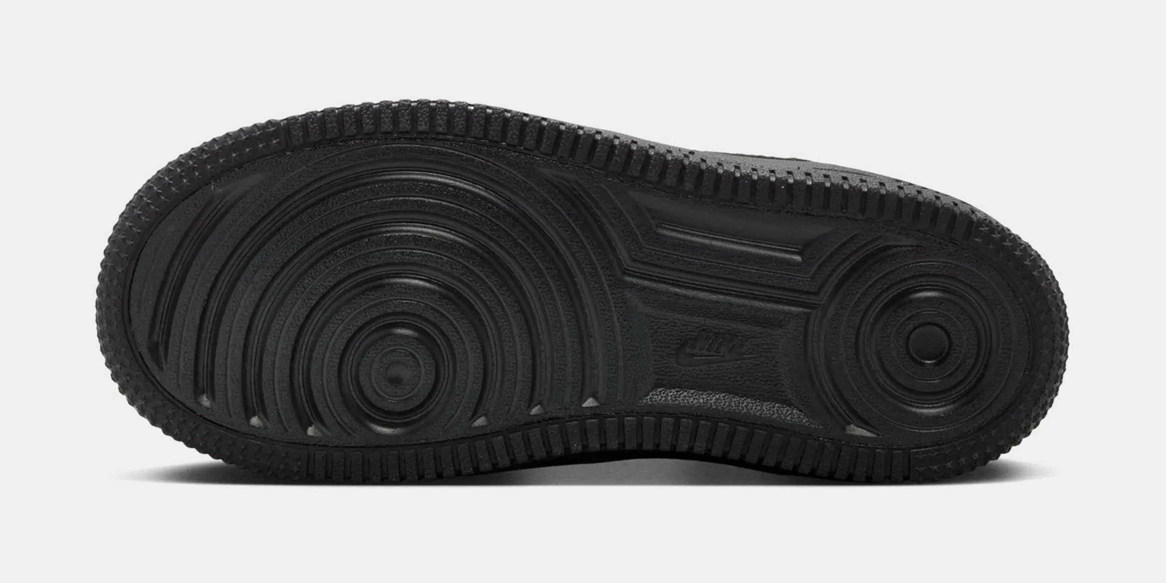 Nike Air Force 1 Low Preschool Lifestyle Shoes (Black/Smoke Grey)